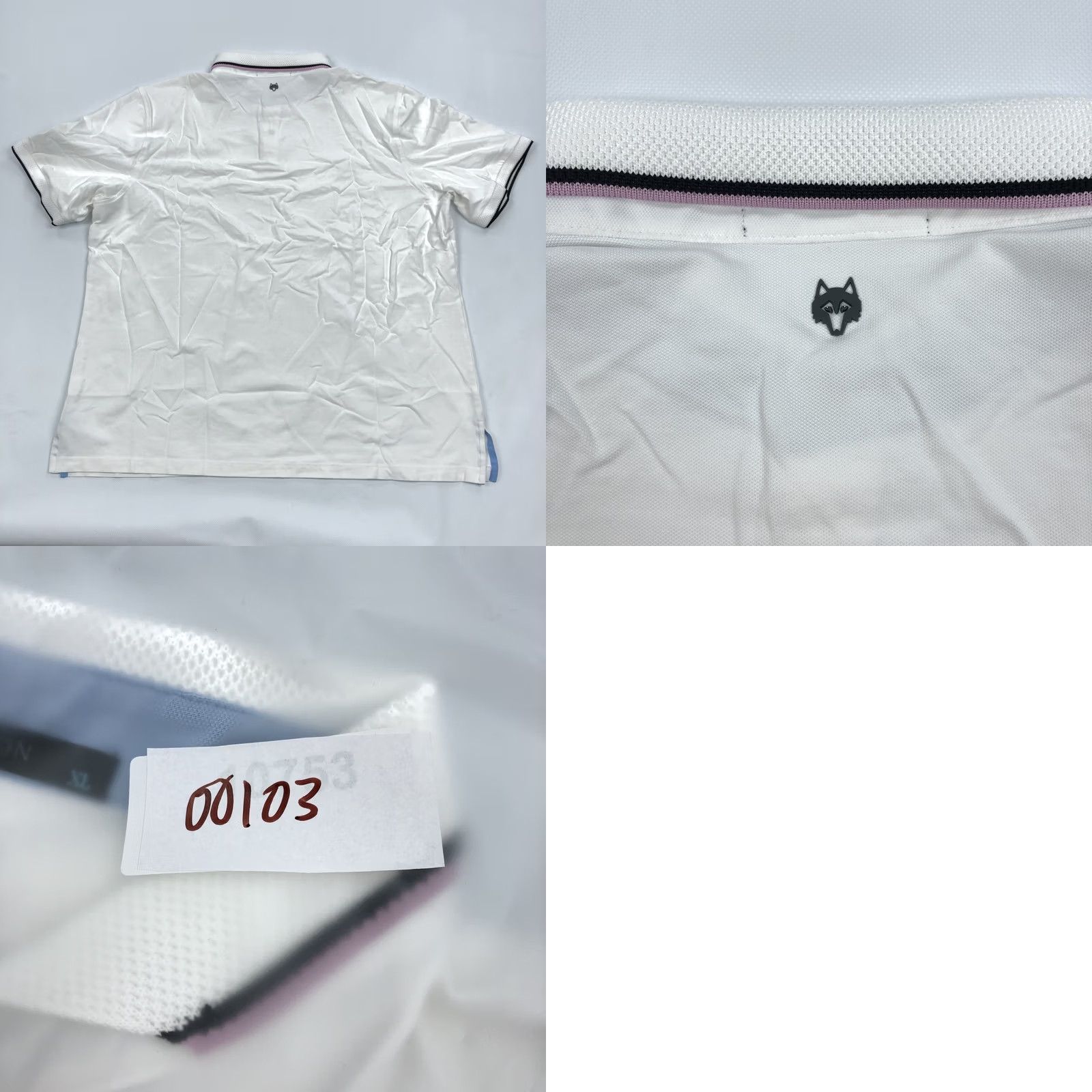 Vintage GREYSON Men's XL White Myers Park Championships Golf Polo Shirt Performance Shorts Sleeve Short Sleeve Size US XL / EU 56 / 4 - 8 Thumbnail
