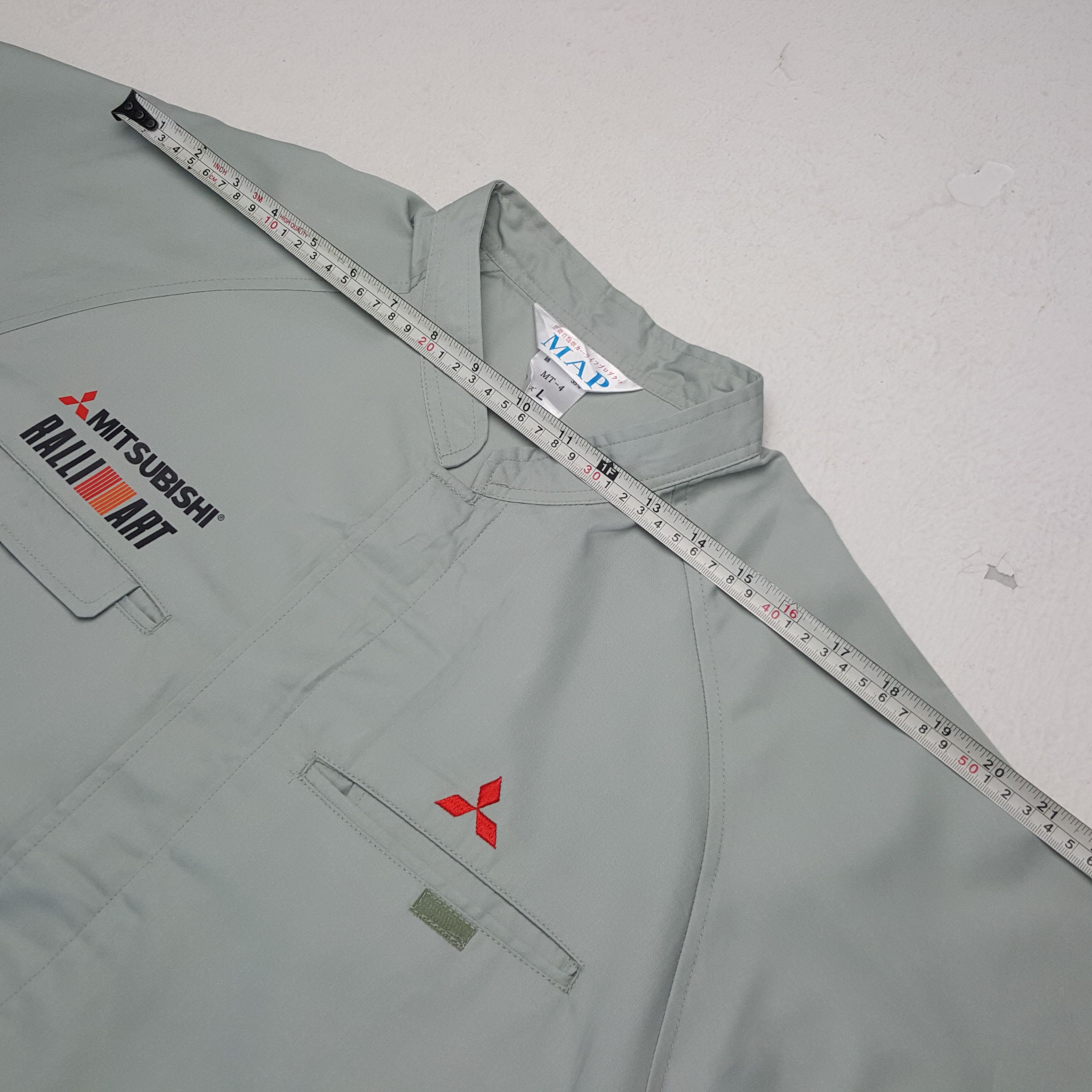 Japanese Brand × Vintage Vintage Mitsubishi Ralli Art Japanese Racing Custom Jacket Size US M / EU 48-50 / 2 - 6 Thumbnail