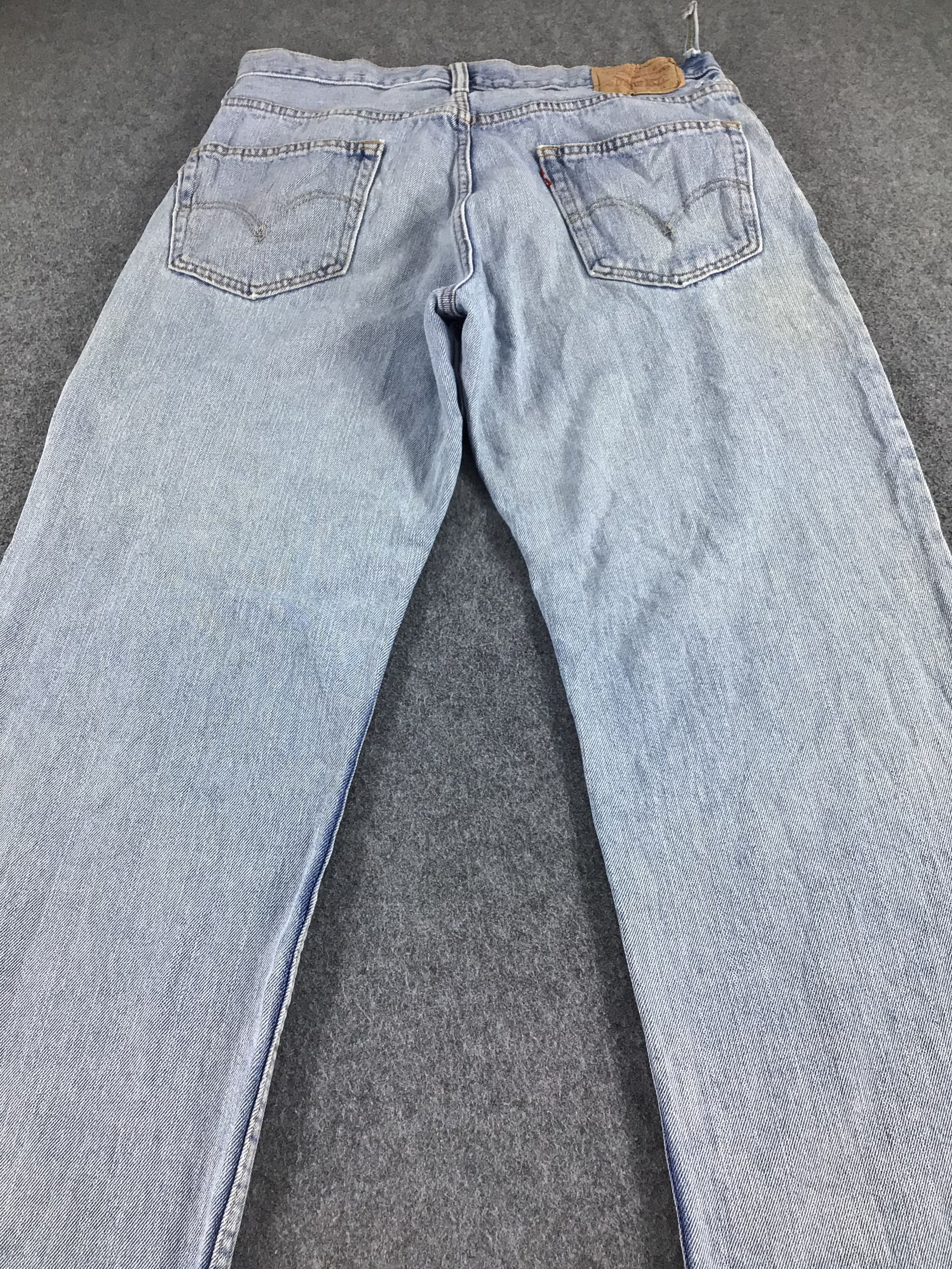 Levi's Vintage Levis 550 Jeans Medium Wash Denim -J426 Size US 34 / EU 50 - 4 Thumbnail