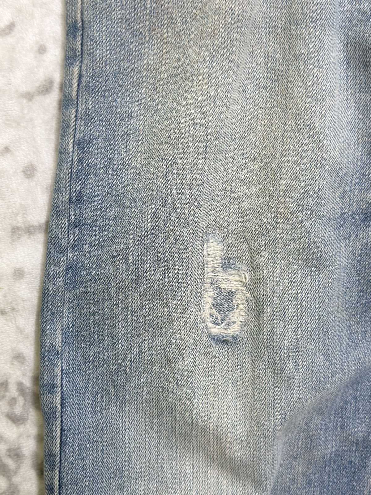 Karakuri Tamashii Karakuri Tamashii Dragon Acid Wash Distressed Denim Jeans Size US 32 / EU 48 - 8 Thumbnail
