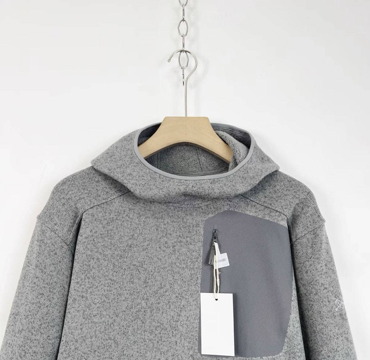 Arc'teryx Arctery Color Block Pocket Loose Casual Fleece Hoodie K12 Size US L / EU 52-54 / 3 - 3 Thumbnail