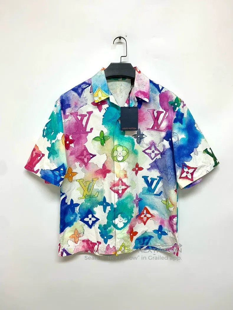 Louis Vuitton Louis Vuitton Ink Painting Series Full Print Cardigan Shor Size US XS / EU 42 / 0 - 1 Thumbnail