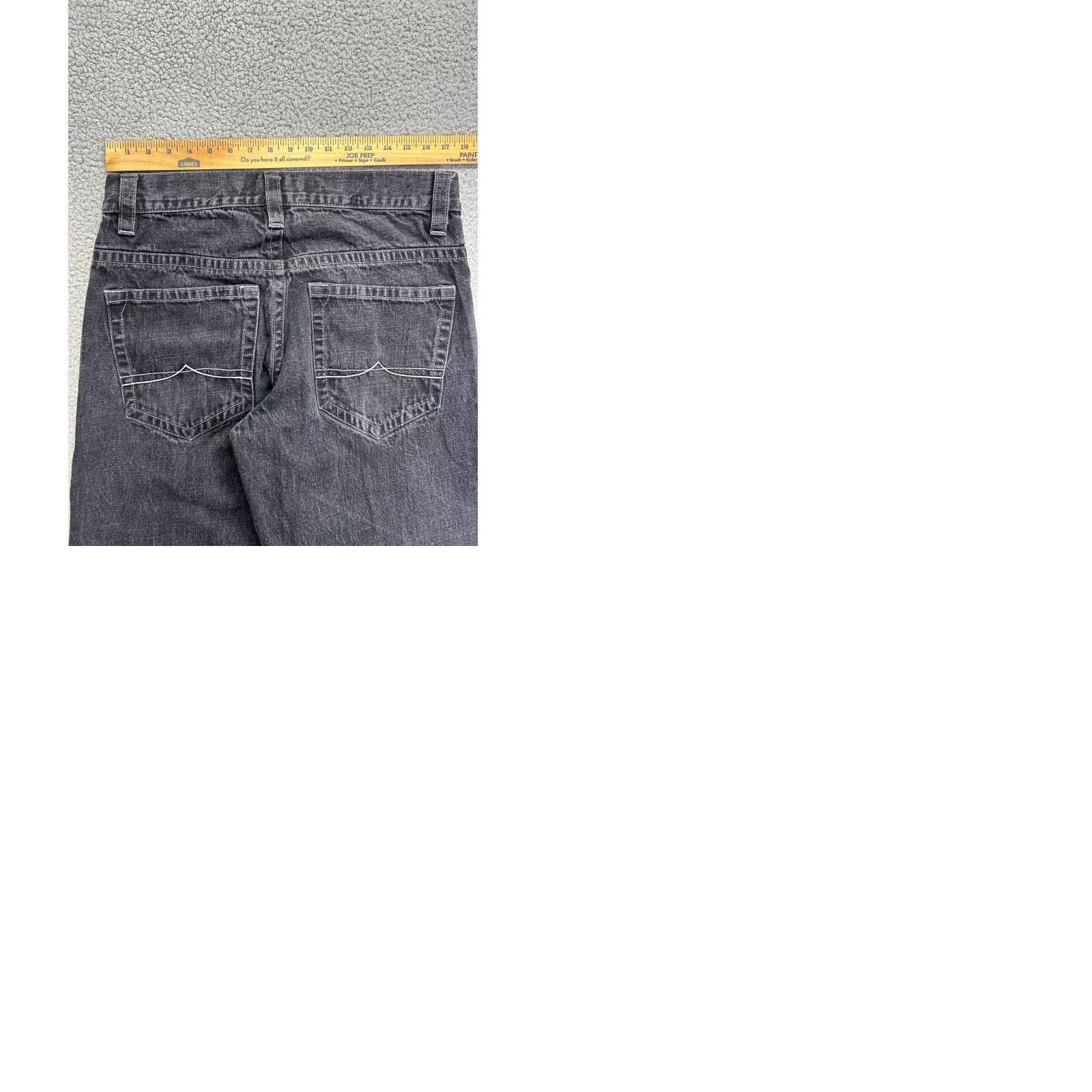 Avirex VINTAGE Avirex Jeans Mens 34x32 Baggy Black Embroidered Y2K 90s Skate RARE READ Size US 34 / EU 50 - 9 Thumbnail