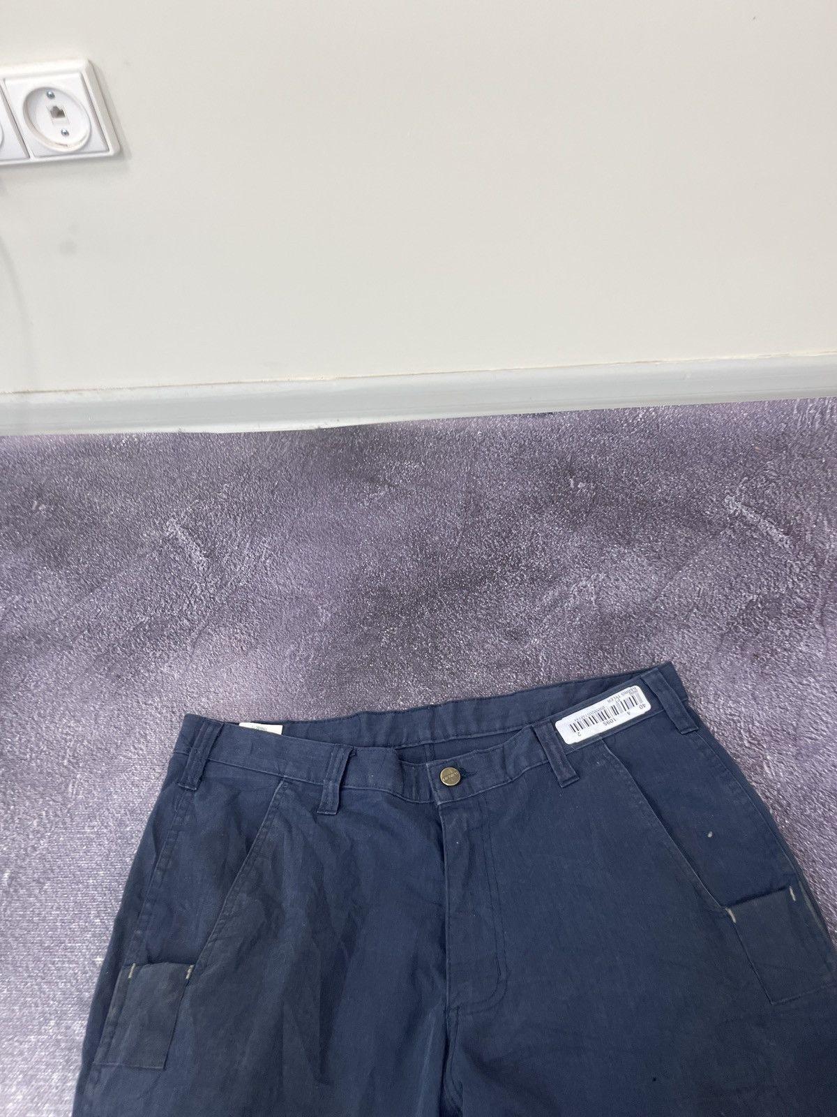 Carhartt Vintage Carhartt Y2K Navy Work Relaxed Pants Size US 34 / EU 50 - 14 Thumbnail