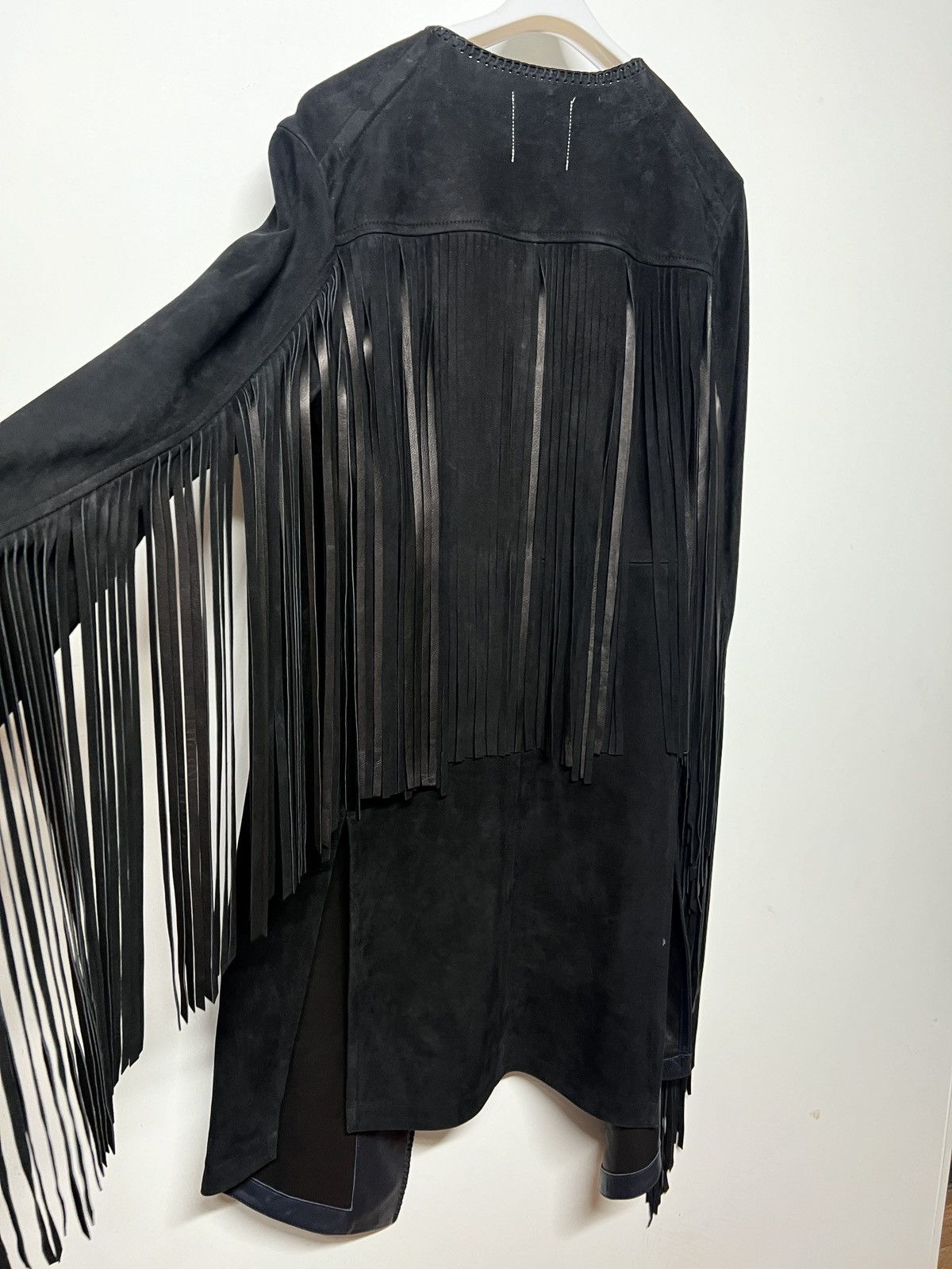Takahiromiyashita The Soloist. Lamb Suede tassel coat Size US M / EU 48-50 / 2 - 2 Thumbnail