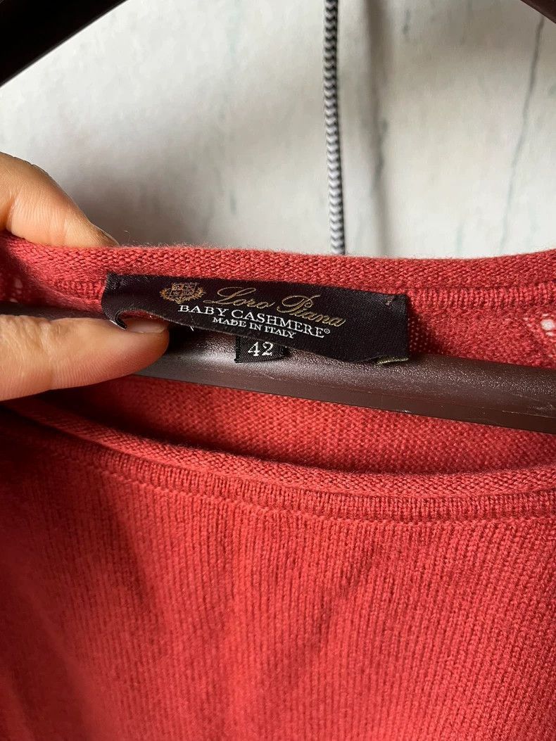 Ermenegildo Zegna Loro Piana Baby Cashmere Sweater- Size US L / EU 52-54 / 3 - 2 Thumbnail