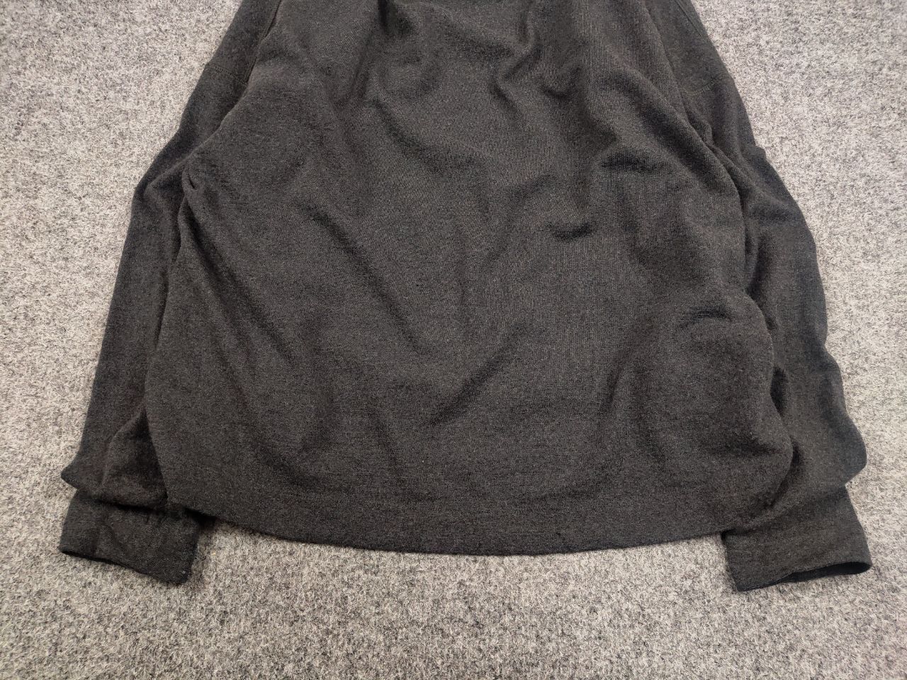 Designer Christa De Carouge Design Gray Wool Oversized Light Sweater Size ONE SIZE - 9 Thumbnail