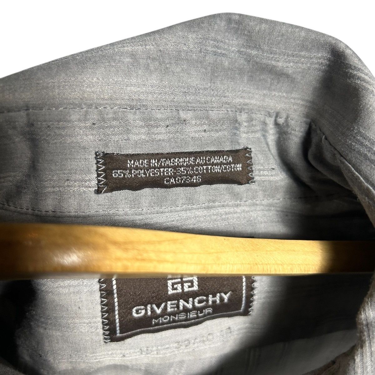 Givenchy × Vintage Vintage Givenchy Button Up Shirt Size US L / EU 52-54 / 3 - 6 Thumbnail
