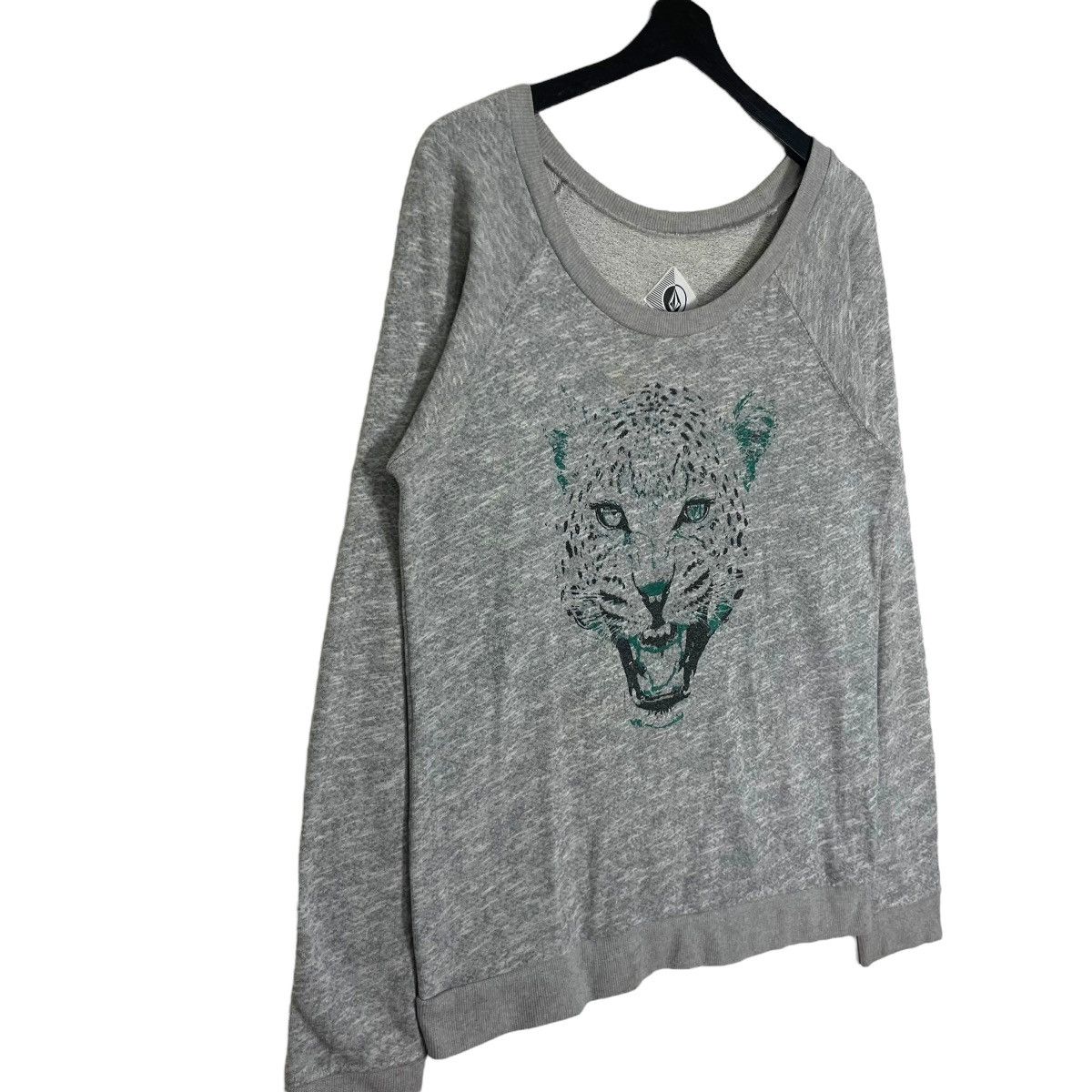 Volcom Vintage Volcom Sweatshirt Tiger Big Logo Crewneck Sweater Size S / US 4 / IT 40 - 2 Thumbnail