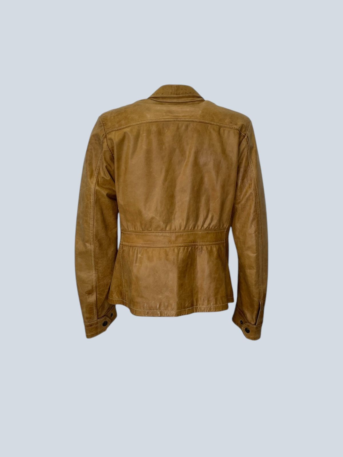 Belstaff Belstaff zipped leather jacket, L Size US L / EU 52-54 / 3 - 4 Thumbnail