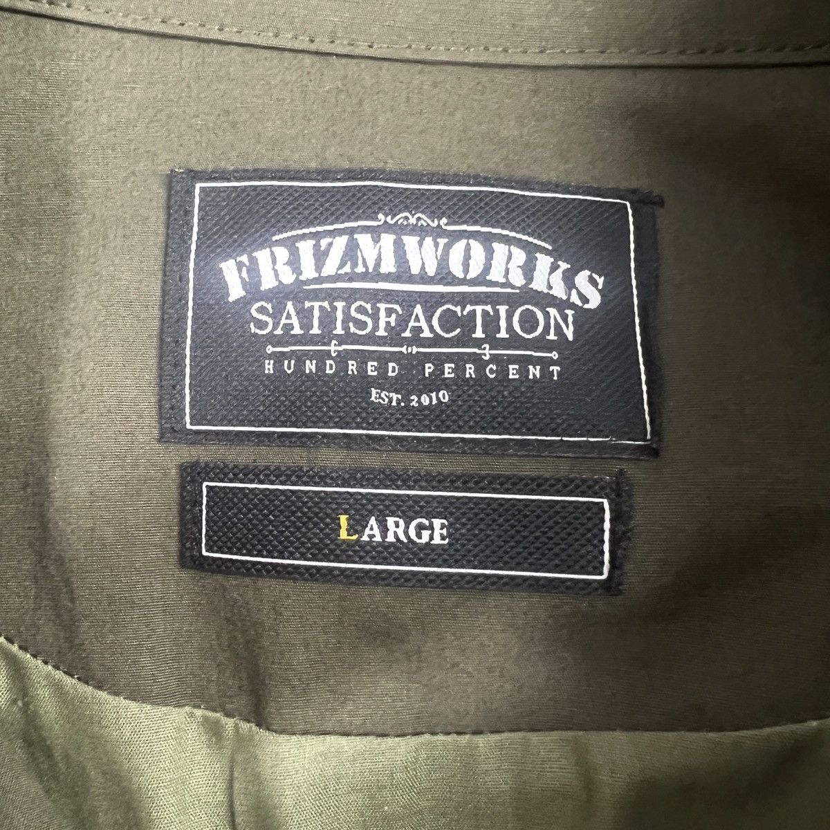 FrizmWORKS FRIZMWORKS Melbou Blouson Jacket - Olive Size US L / EU 52-54 / 3 - 8 Thumbnail
