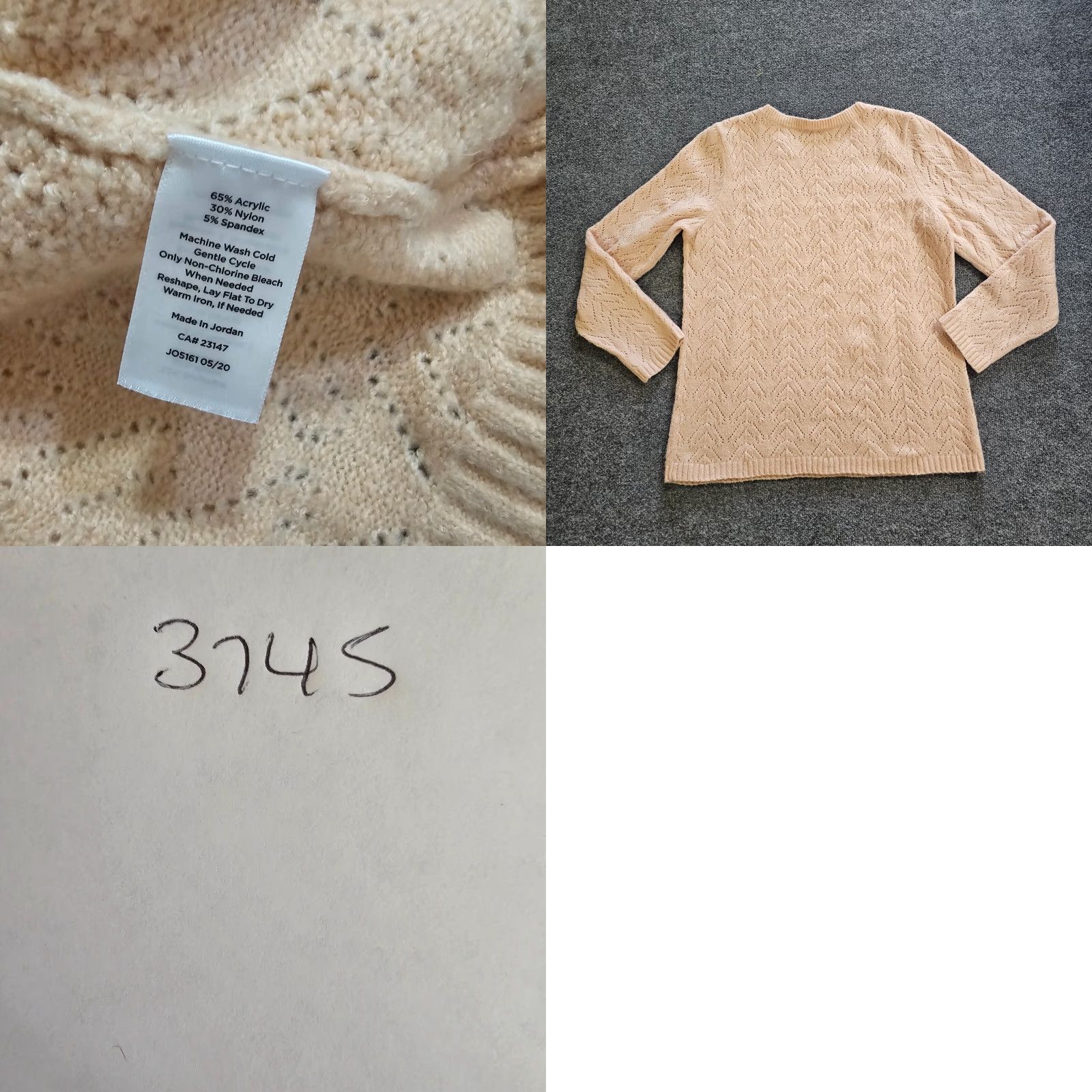 Talbots Talbots Sweater Top Womens 1X Pink Soft Long Sleeve Round Neck Casual Career Top Size XL / US 12-14 / IT 48-50 - 8 Thumbnail