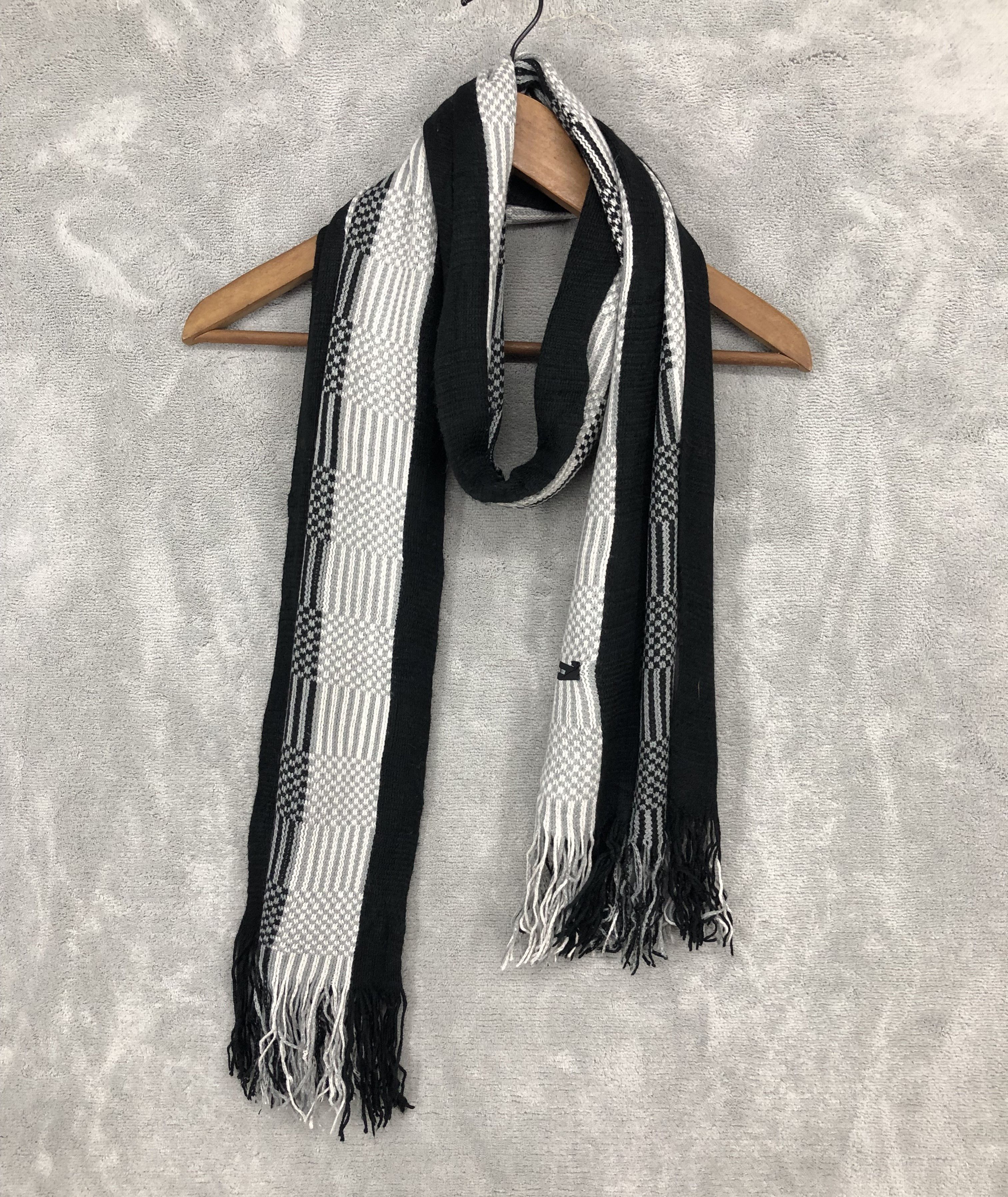 Comme Ca Ism × Japanese Brand Comme Ca ism Checkered Scarf Muffler Neck scarf Size ONE SIZE - 3 Thumbnail