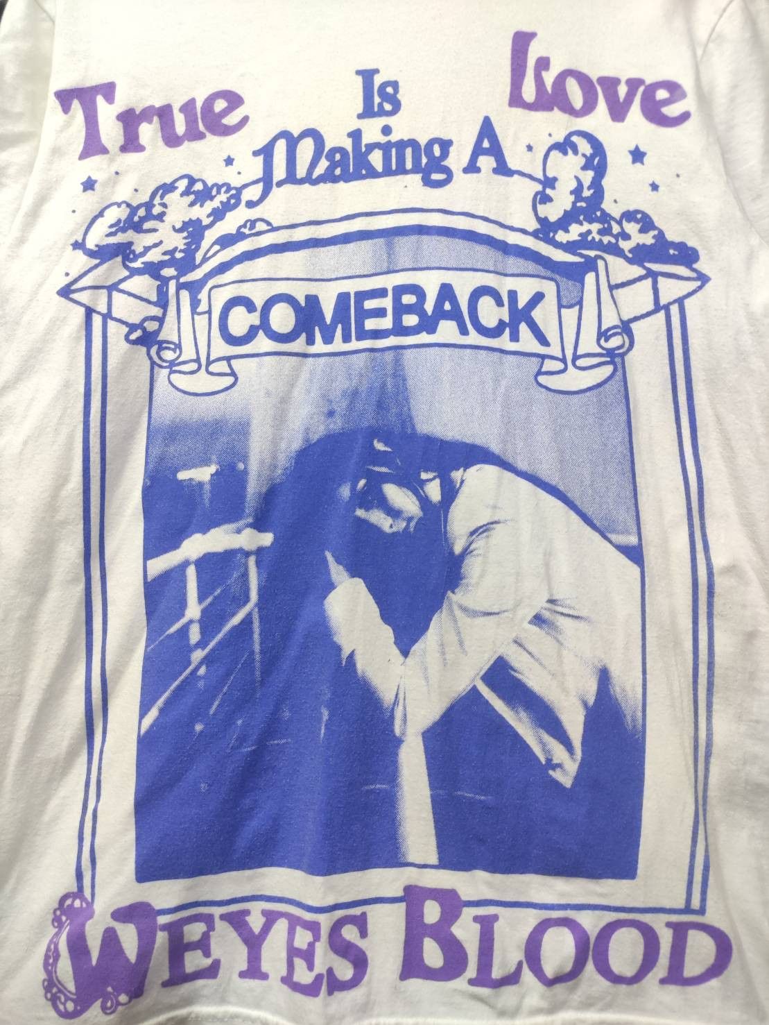 Online Ceramics Weyes Blood Titanic Rising Anniversary True Love T-Shirt Size US M / EU 48-50 / 2 - 3 Thumbnail