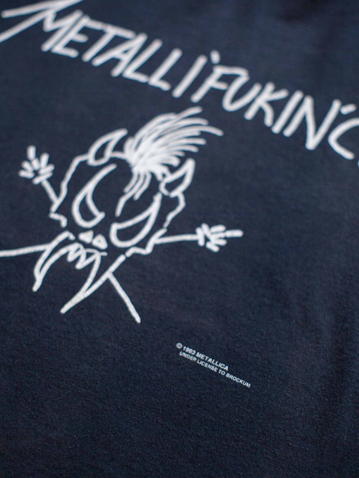 Metallica Vintage 1993 "Metalli'funkin'ca" Metallica Band T-Shirt Size US XL / EU 56 / 4 - 4 Thumbnail