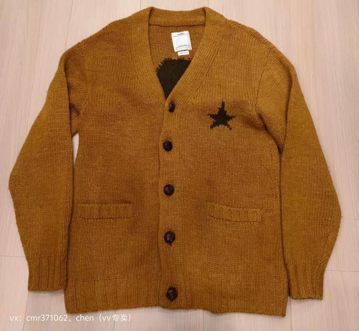 Visvim visvim 18aw spot selmer long cardigan uneven mustard 2 95new Size US M / EU 48-50 / 2 - 1 Thumbnail