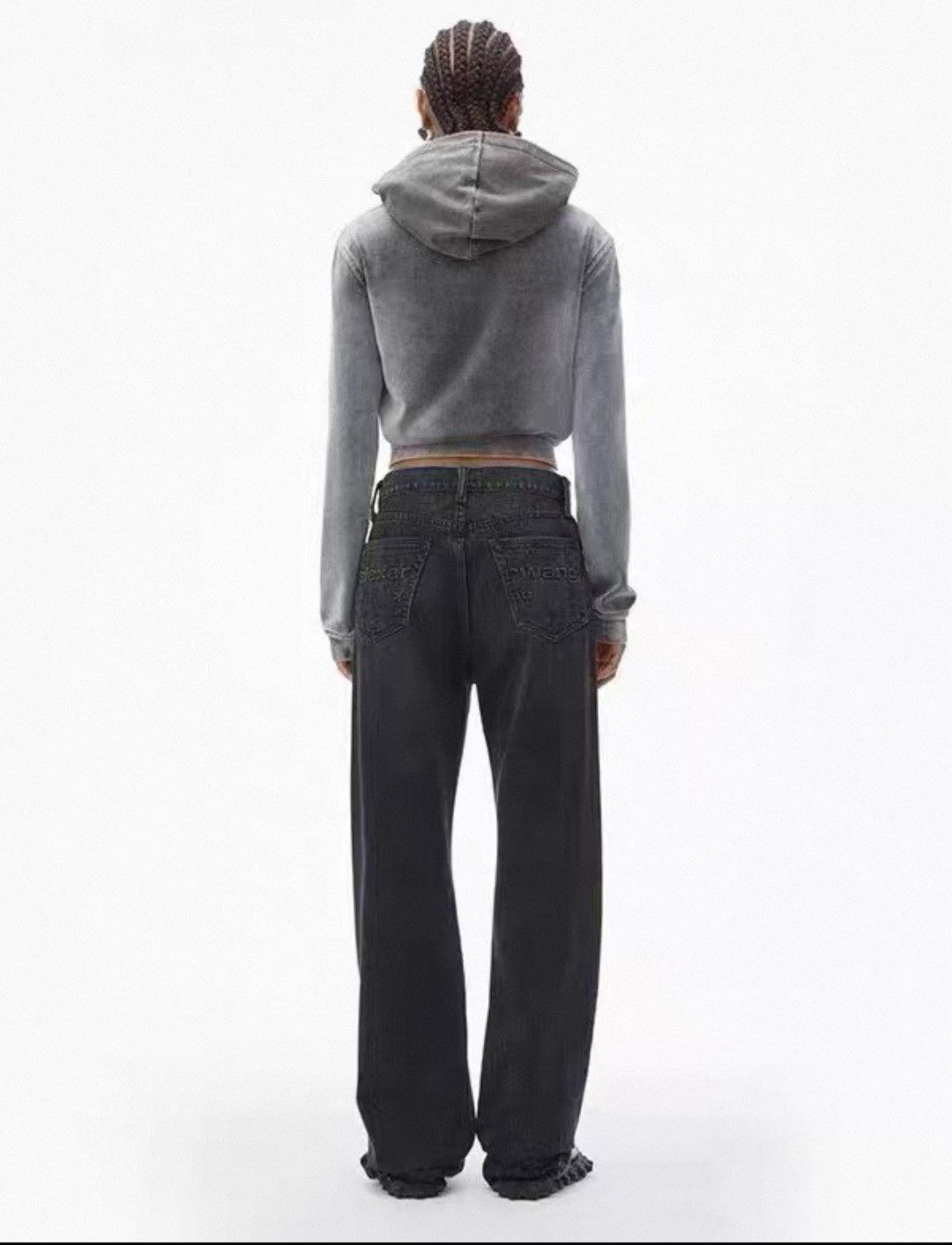 Alexander Wang Alexander Wang Logo pocket EZ mid-rise jeans| Size 29" - 8 Thumbnail