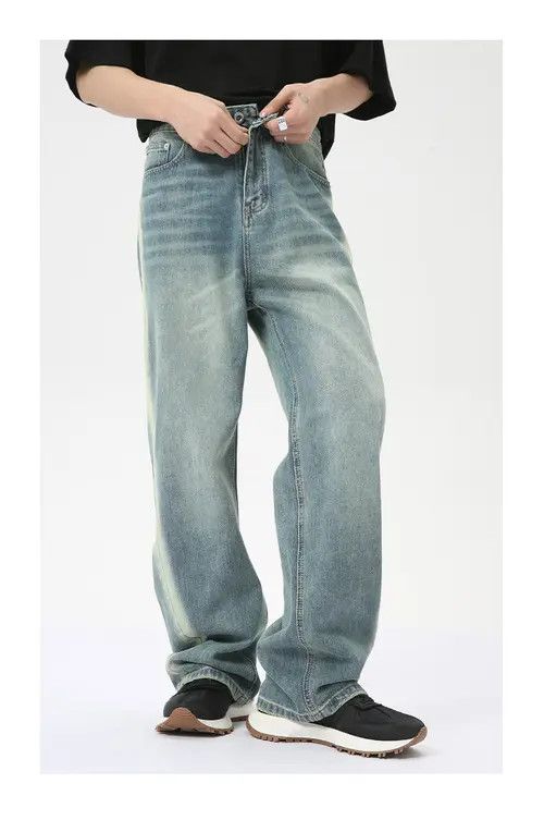 Other Gradient loose straight washed jeans Size US 32 / EU 48 - 2 Thumbnail