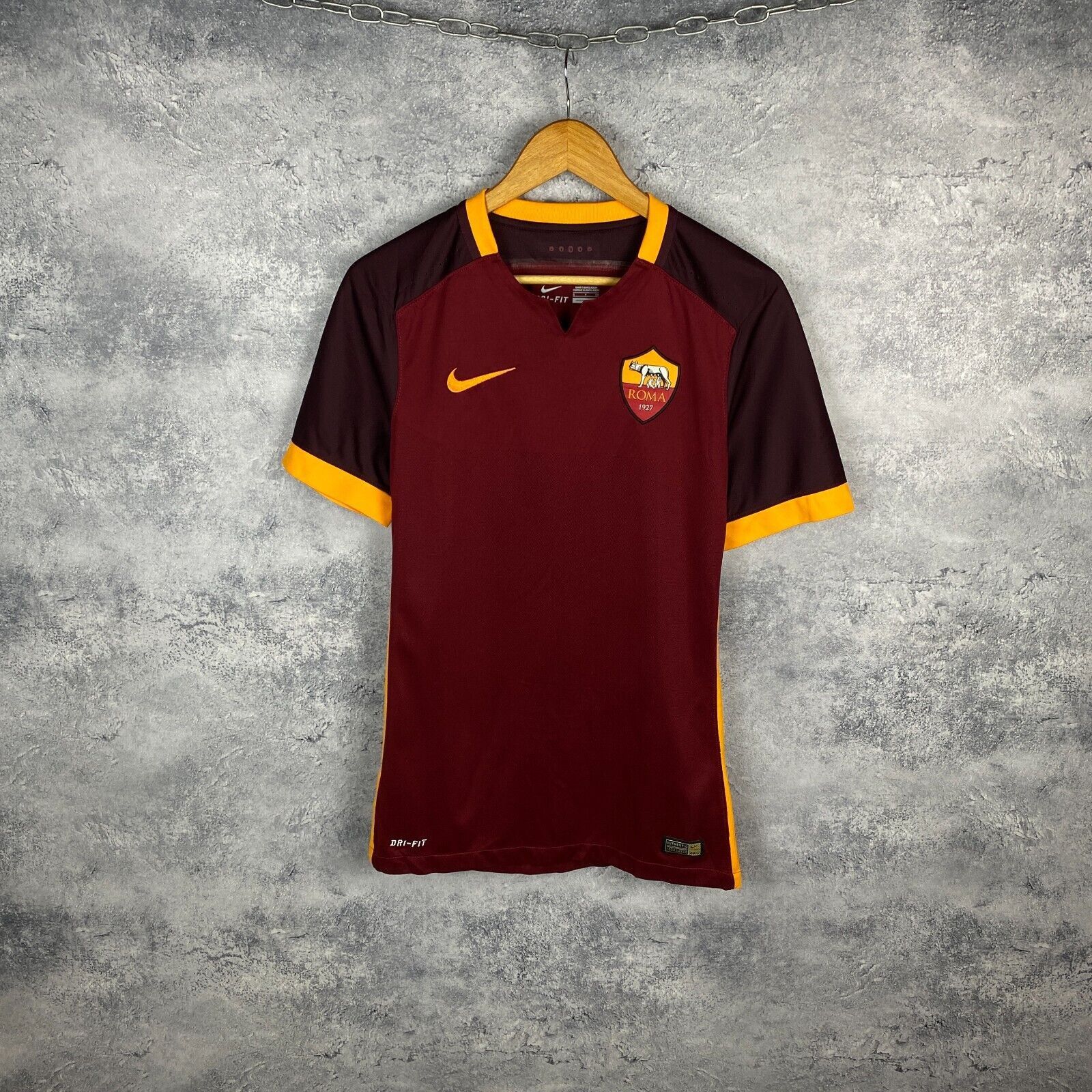 Nike Nike Roma Soccer Jersey Men's Size S Red Short Sleeve ` Size US S / EU 44-46 / 1 - 1 Thumbnail