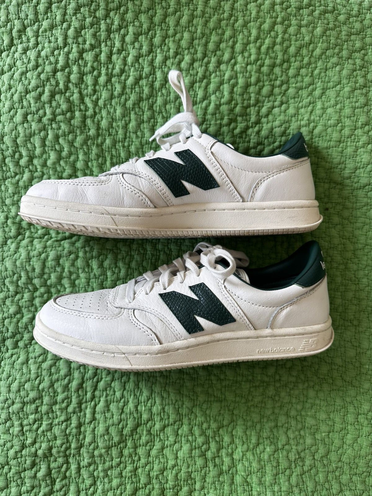 Aime Leon Dore × New Balance T500 Green Size US 9.5 / EU 42-43 - 2 Thumbnail