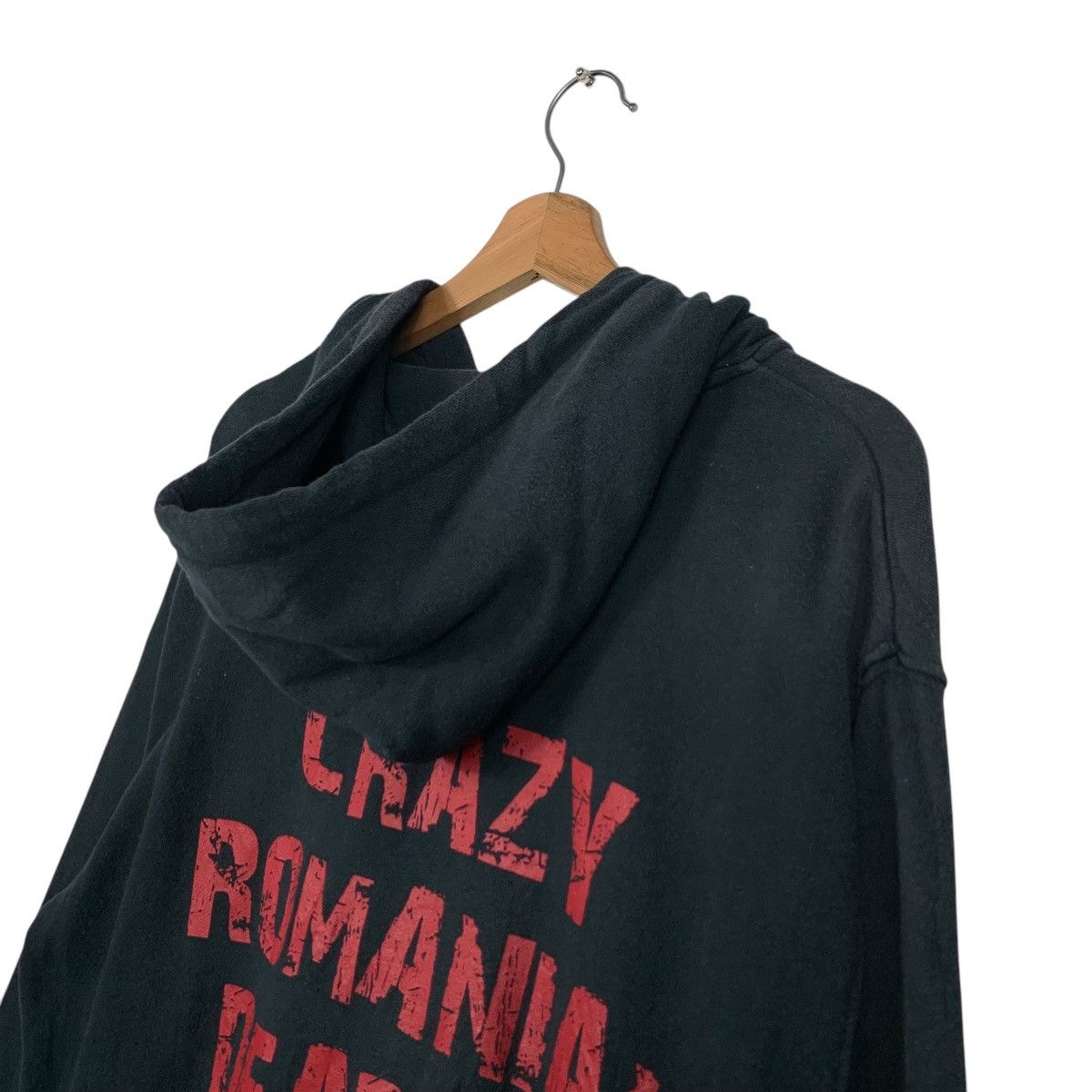 Japanese Brand CRAZY ROMANIAN DEADLIFT Big Logo Zipper Hoodies #1610-C72 Size US XXL / EU 58 / 5 - 3 Thumbnail