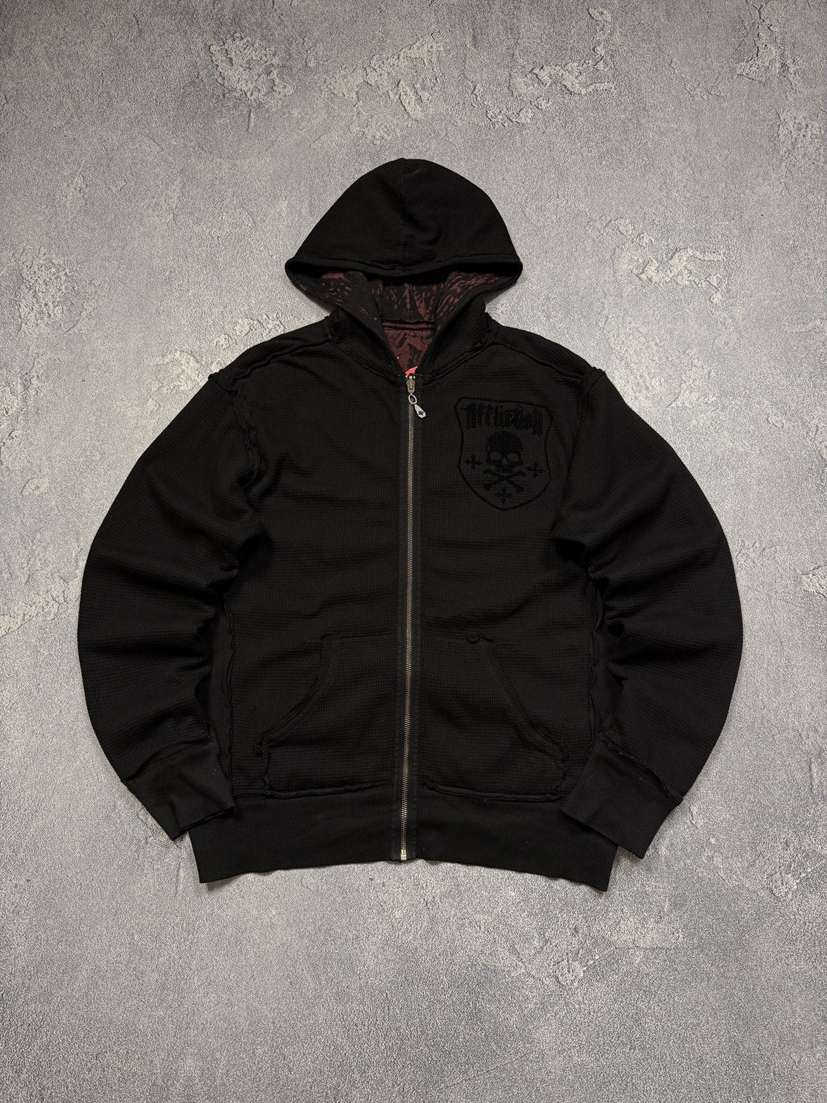Affliction Vintage Affliction Reversible Zip Hoodie 00s USA Size US M / EU 48-50 / 2 - 9 Thumbnail