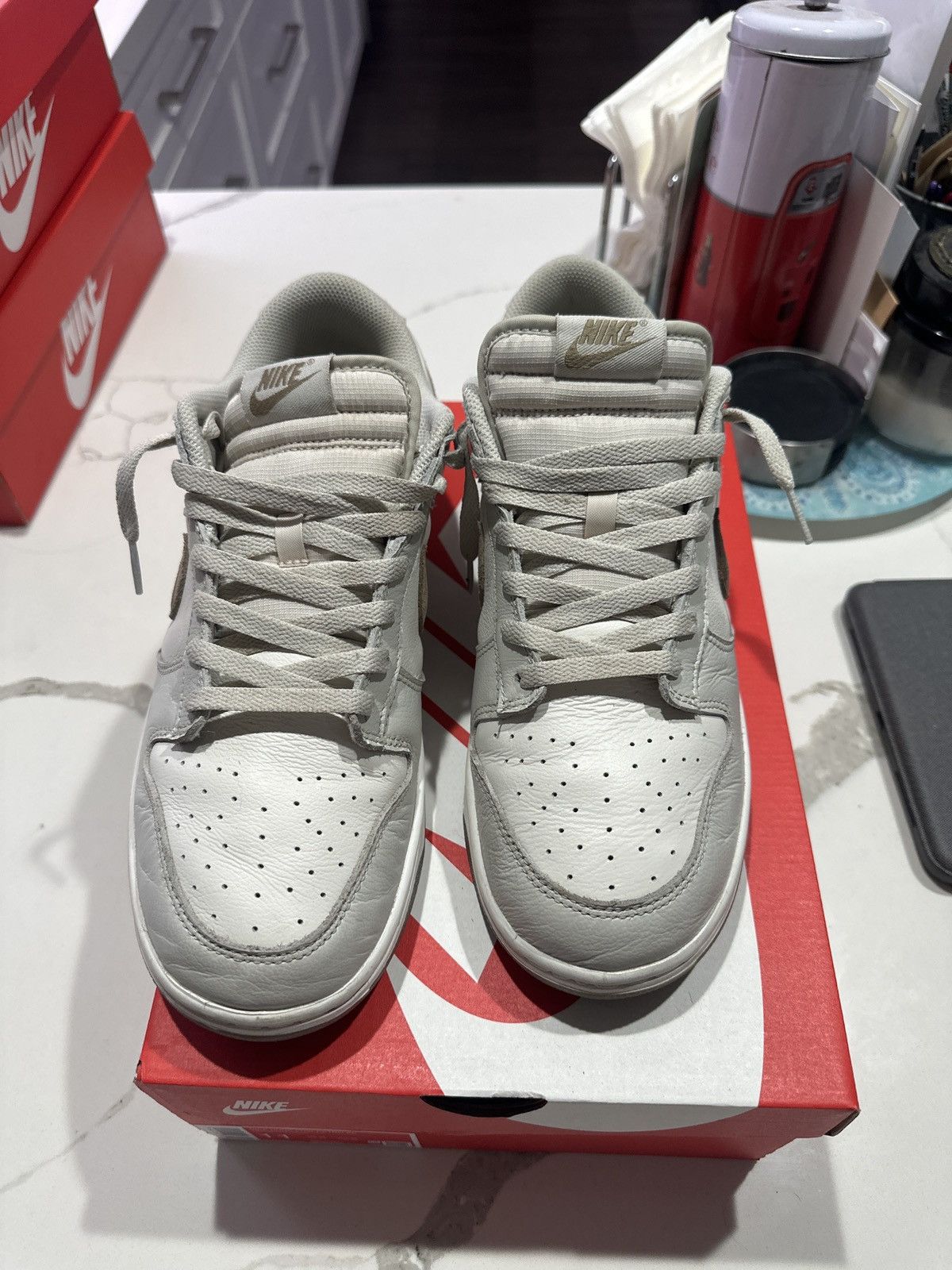 Nike NIKE DUNK LOW SE ‘PHANTOM KHAKI’ Size US 11 / EU 44 - 4 Thumbnail