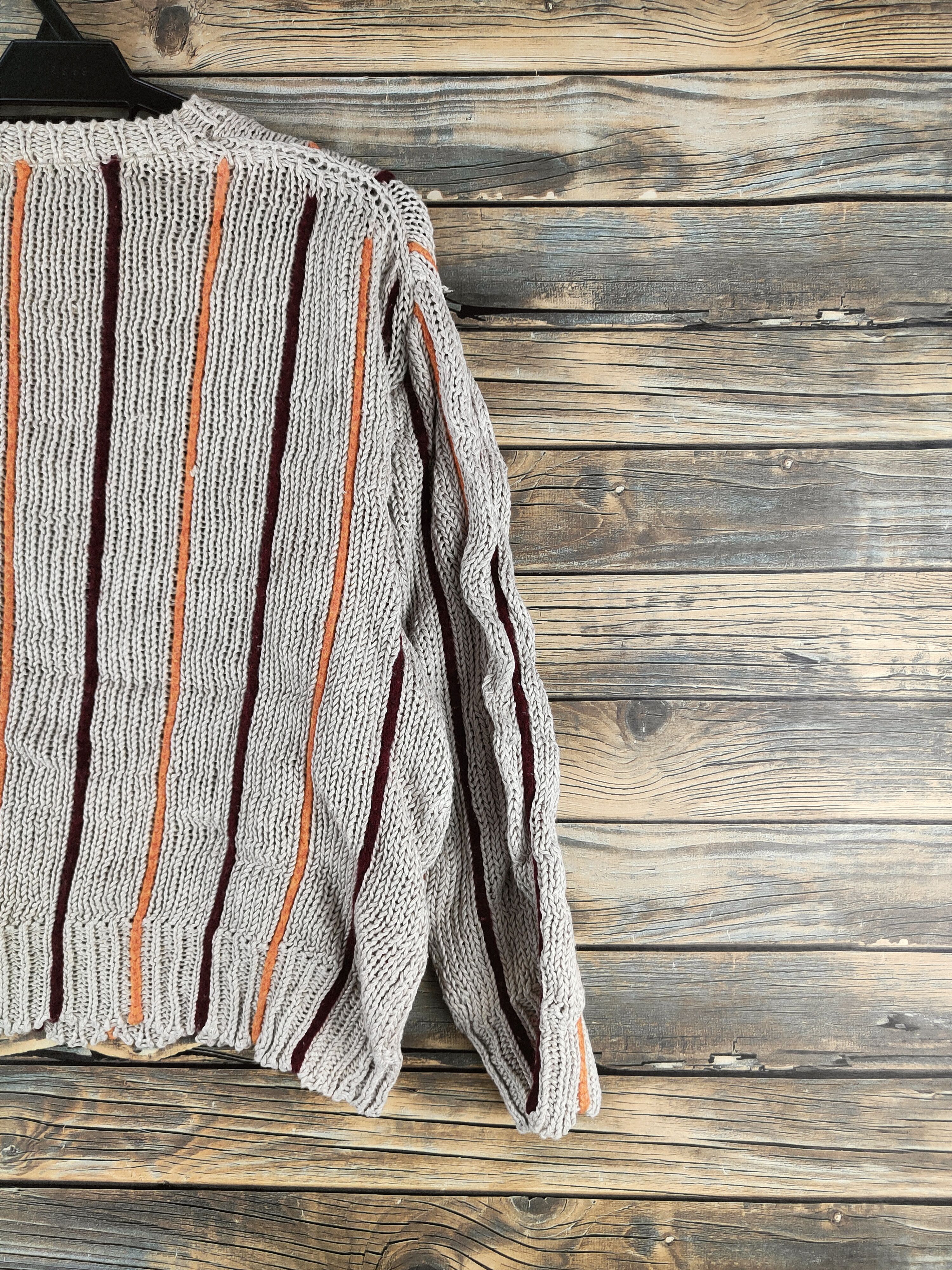 Comme des Garcons DL Comme des Garcons Beige Knitwear Sweatshirts #46-906 Size US L / EU 52-54 / 3 - 9 Thumbnail