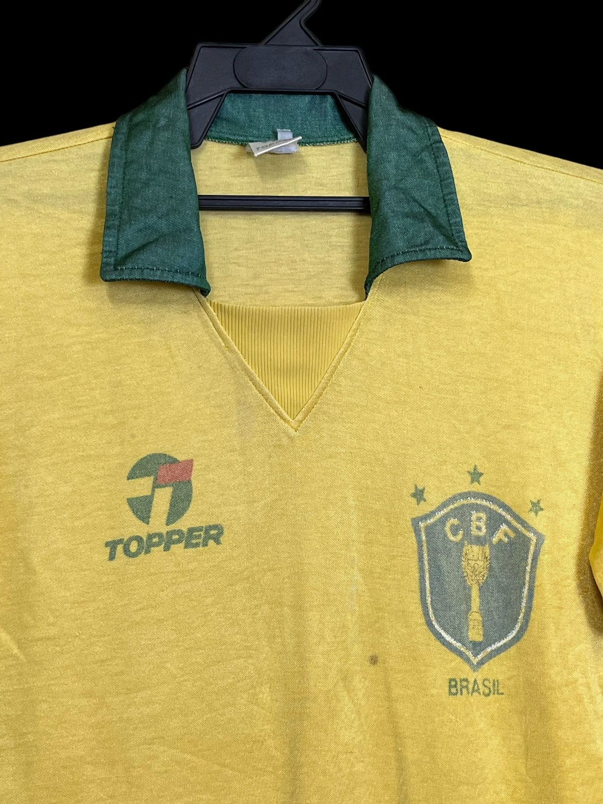 Sports Specialties VERY RARE🔥VINTAGE 80s BRAZIL TOPPER MADE IN BRAZIL JERSEY Size US M / EU 48-50 / 2 - 6 Thumbnail