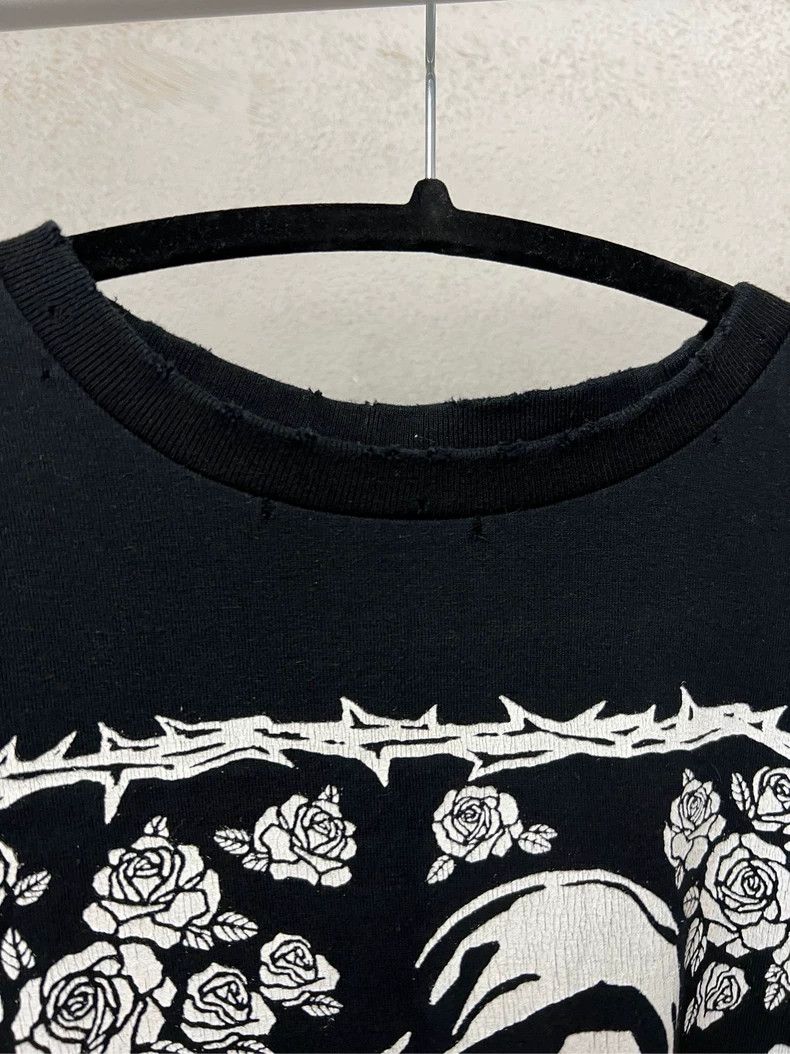 Number (N)ine Number (N)ine06SS Gun Flower Rose Short Sleeve 2503-Nextarr Size US M / EU 48-50 / 2 - 6 Thumbnail