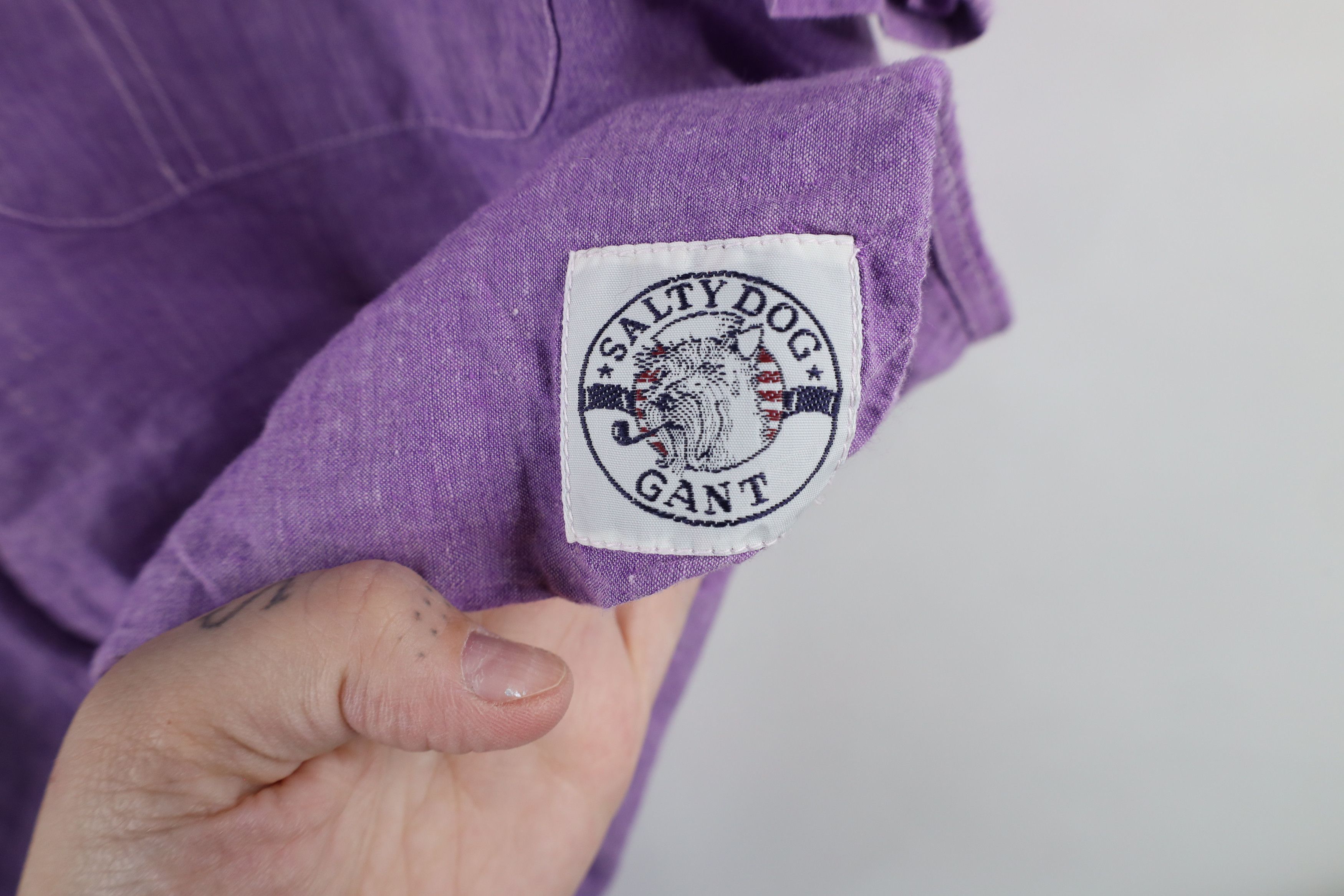 Vintage Vintage 90s Streetwear Baggy Fit Short Sleeve Button Shirt Size US XL / EU 56 / 4 - 4 Thumbnail