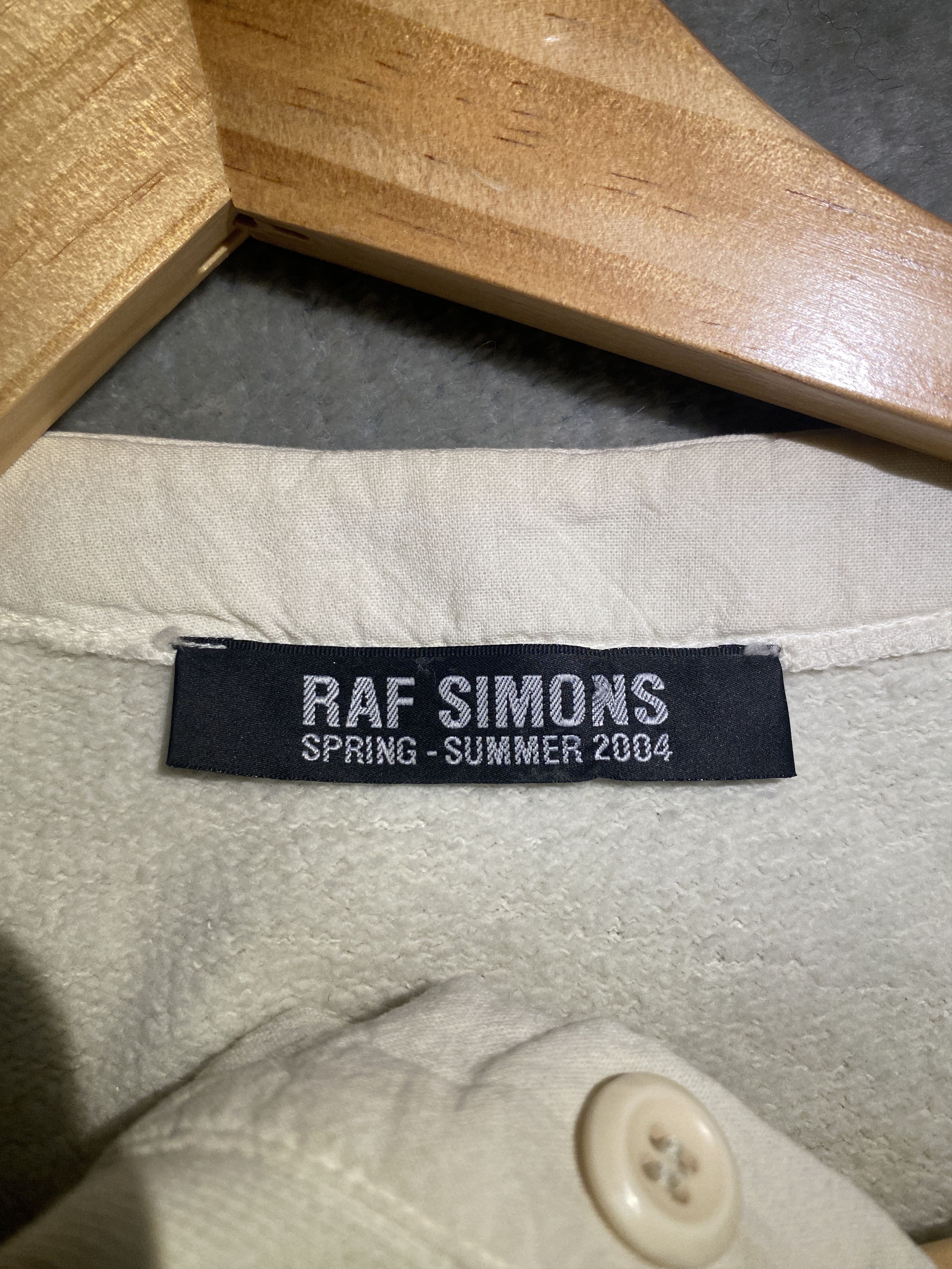 Raf Simons Crystal patch image, Jesus sweatshirt, spring summer 2004 Size US M / EU 48-50 / 2 - 8 Thumbnail