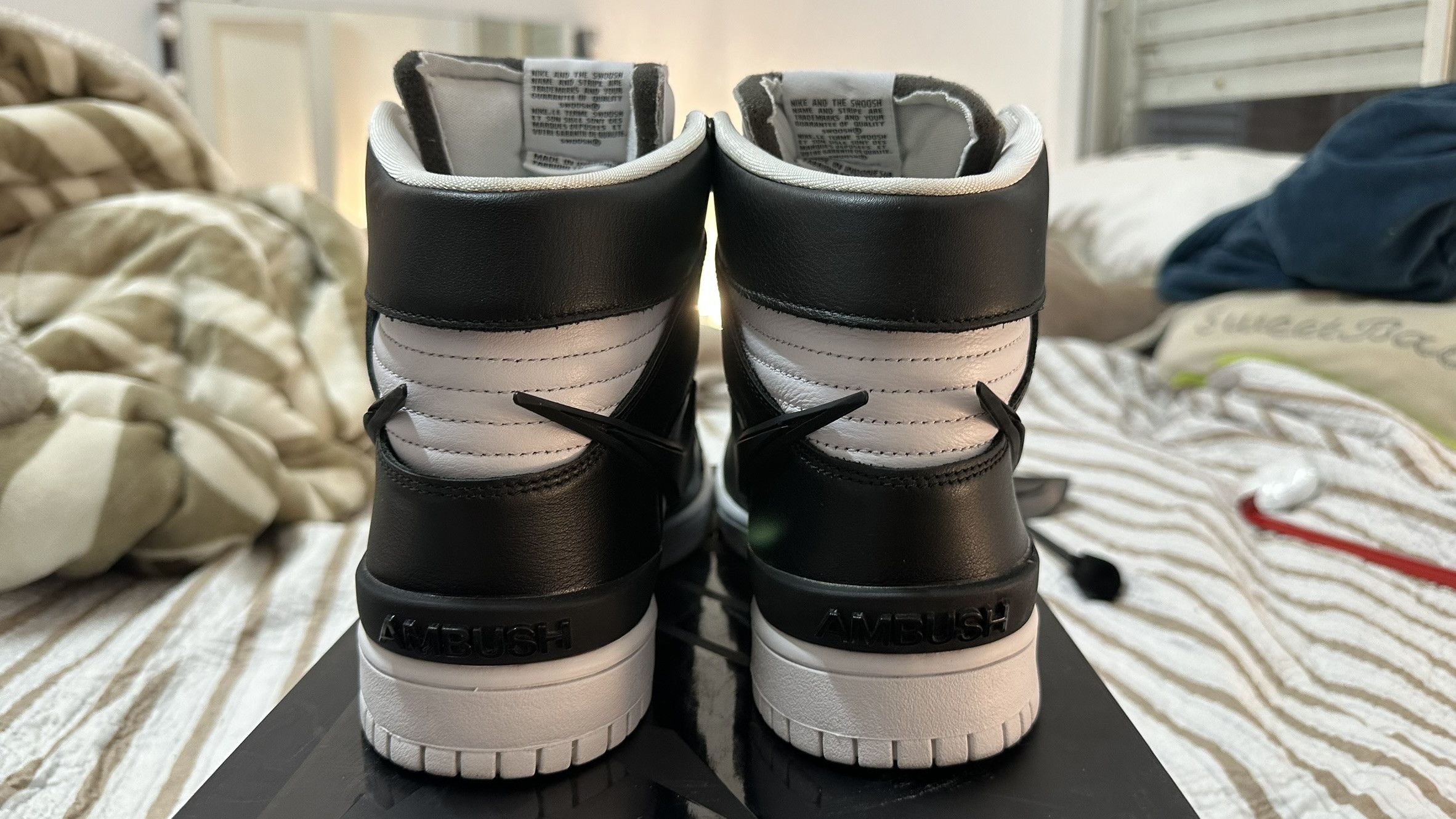Ambush Design × Nike Dunk High x AMBUSH Black Size US 9.5 / EU 42-43 - 5 Thumbnail