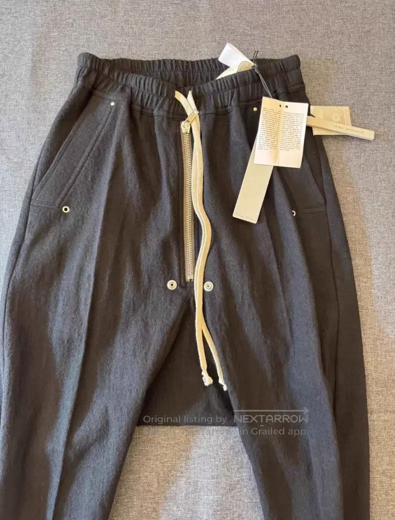 Rick Owens RICK OWENS Mainline Wool Trousers Size US 30 / EU 46 - 3 Thumbnail