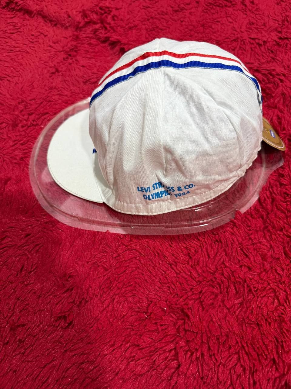 Levi's Vintage Clothing VINTAGE LEVIS 1984 OLYMPICS CYCLING HAT CAP Size 42 - 8 Thumbnail