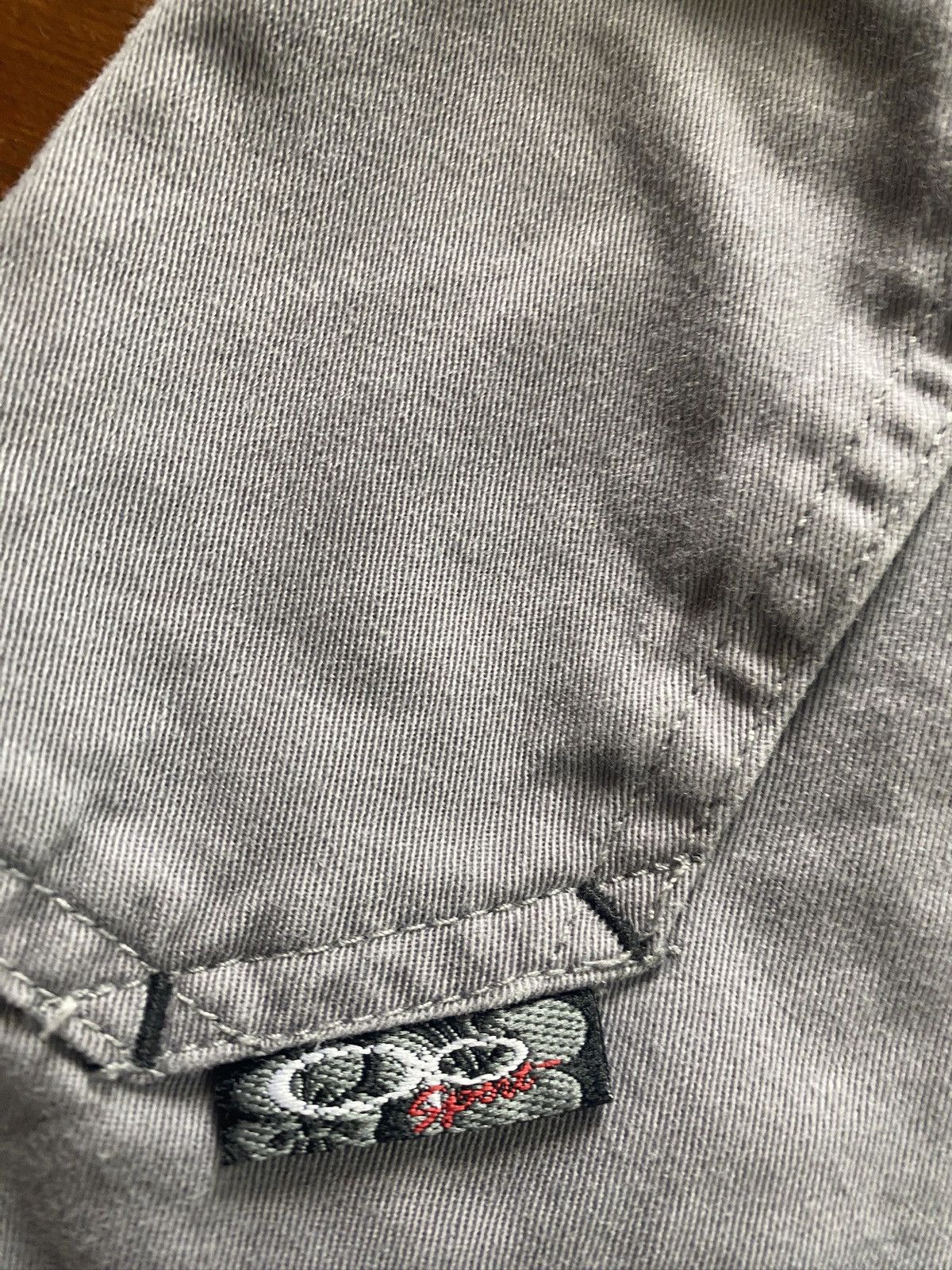 Ocean Pacific × Vintage Vintage 90’s Ocean Pacific Grey Wide Leg Cargo Shorts Size US 38 / EU 54 - 7 Thumbnail