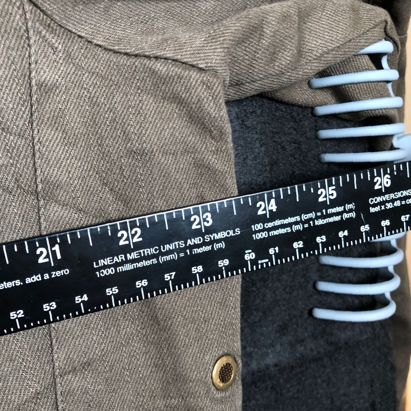 Vintage Rock & Republic Mens Jacket Brown Double Breasted Trench Coat 100% Cotton XL Jacket Men Long Coat Casual Brown Trench Coat, 100% Cotton, XL, Mens Size US XL / EU 56 / 4 - 7 Thumbnail