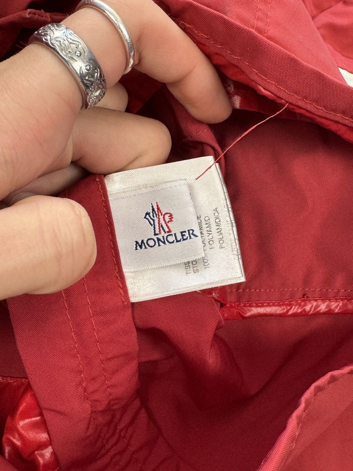 Moncler × Vintage Moncler Racing Jacket Vintage Patch Size S / US 4 / IT 40 - 4 Thumbnail