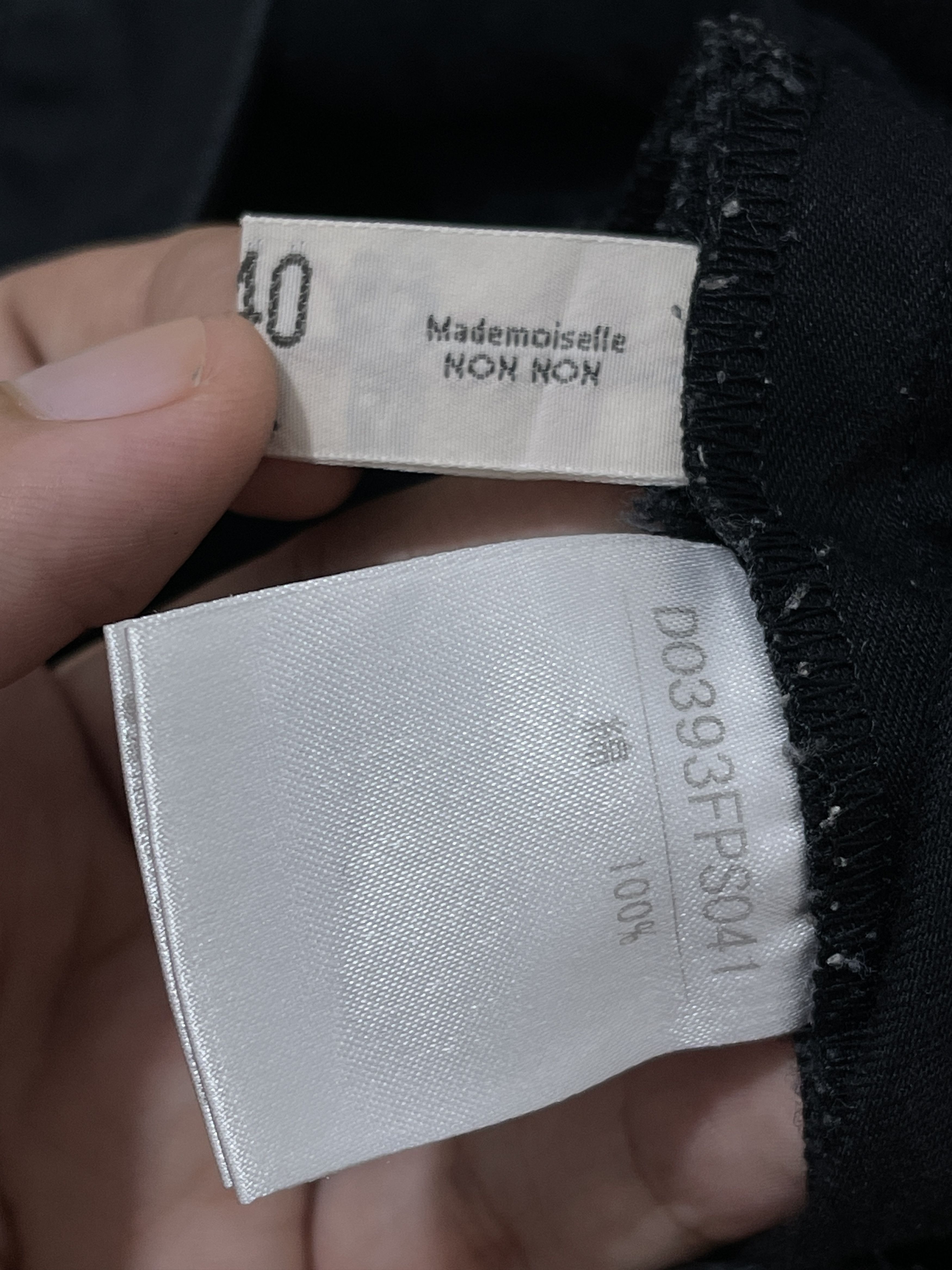 Mademoiselle Non Non Mademoiselle NON NON Issey Miyake Japan Archive Black Shorts Size US 27 - 7 Thumbnail