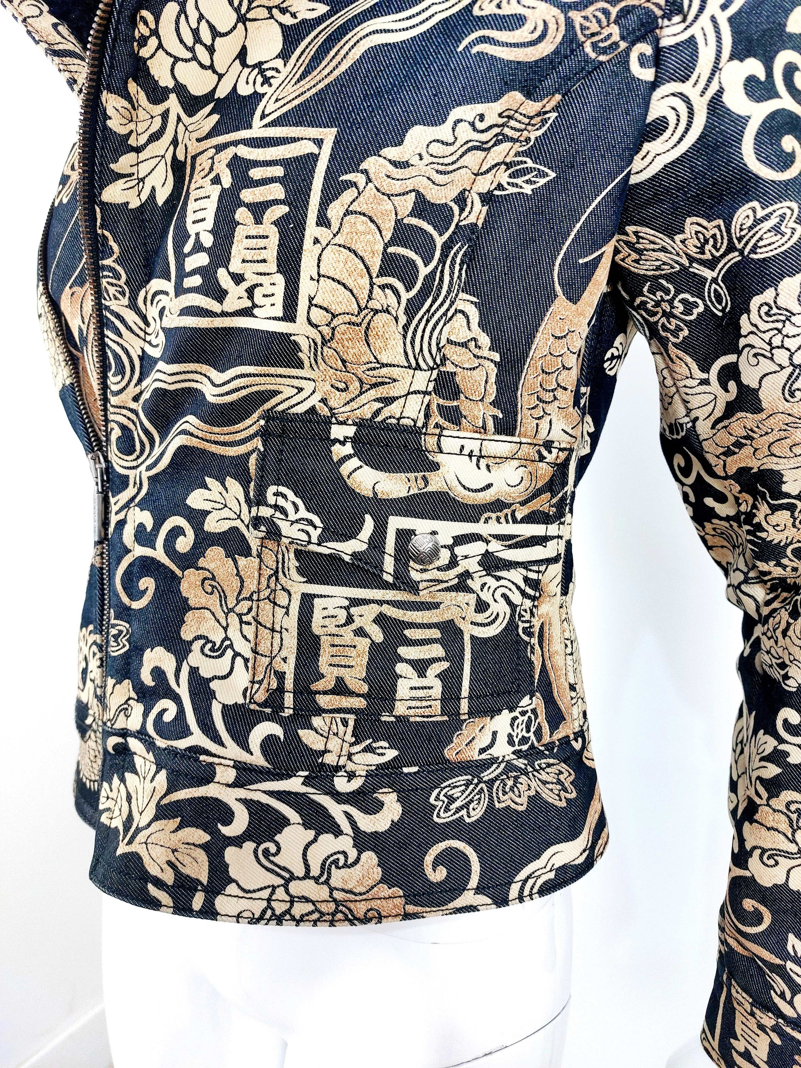 Kenzo Kenzo Jeans Japanese Asian Dragon Faux Fur Coat Jacket Size S / US 4 / IT 40 - 4 Thumbnail