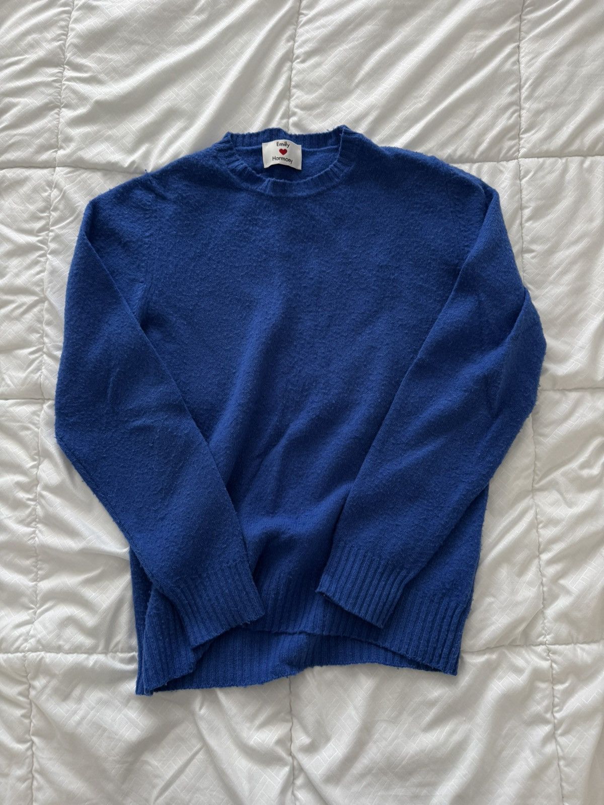 Harmony Paris Harmony Paris Emily Oberg Blue Sweater Size US L / EU 52-54 / 3 - 1 Thumbnail