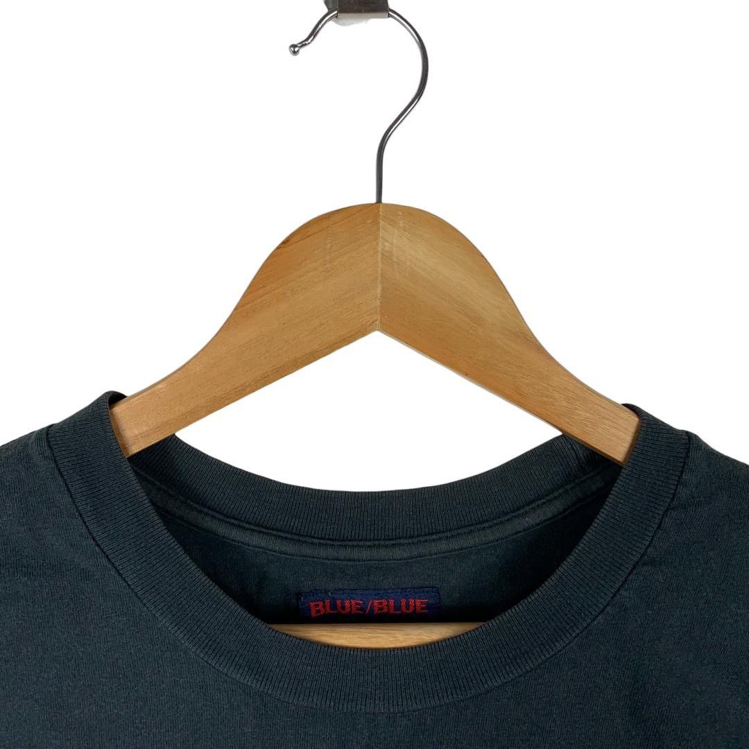 Blue Blue Japan Vintage BLUE BLUE big spellout logo printed tee Size US L / EU 52-54 / 3 - 5 Thumbnail