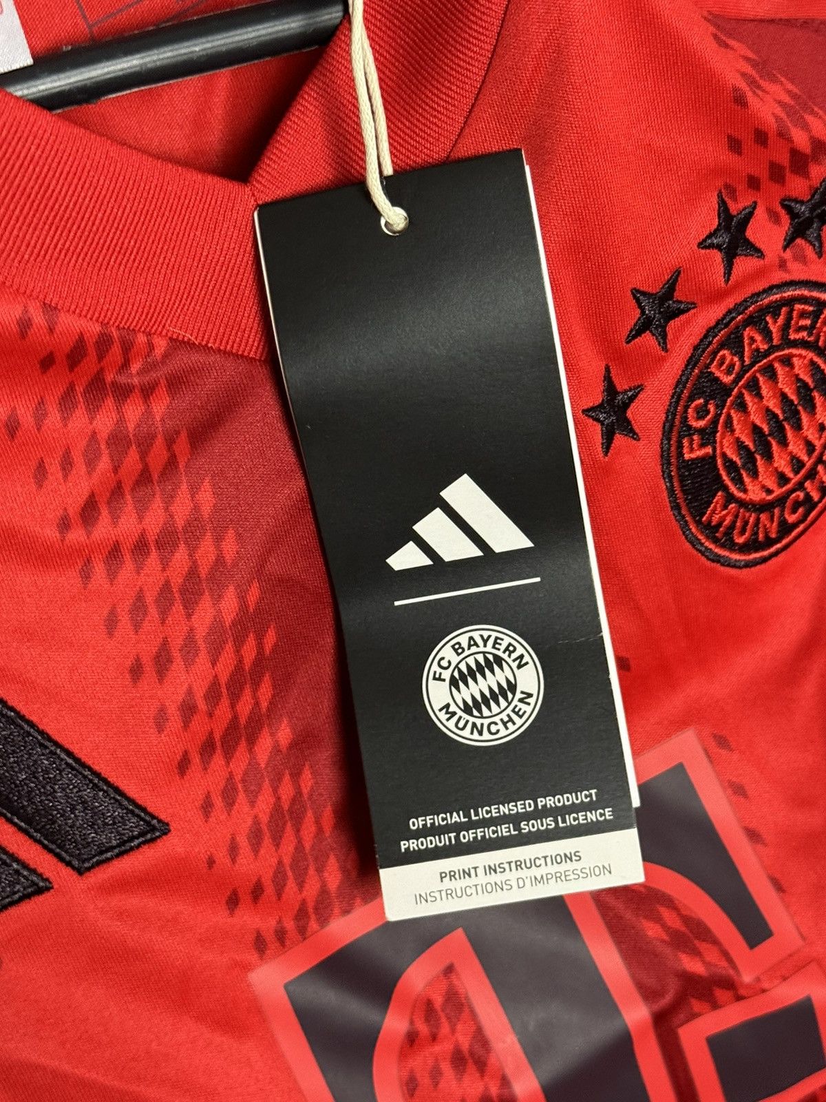 Adidas KIDS New Bayern Munchen 24/25 Home Sane Football Jersey Size US XS / EU 42 / 0 - 9 Thumbnail