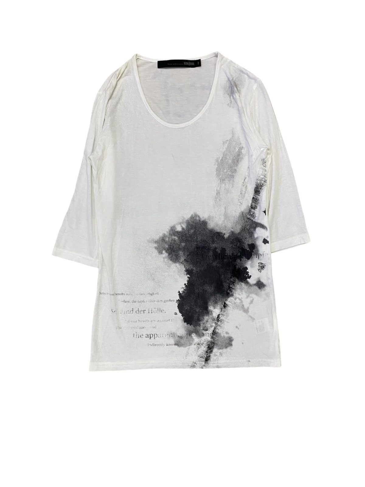Schlussel 2000s Poem and abstract shirt Size US M / EU 48-50 / 2 - 1 Thumbnail