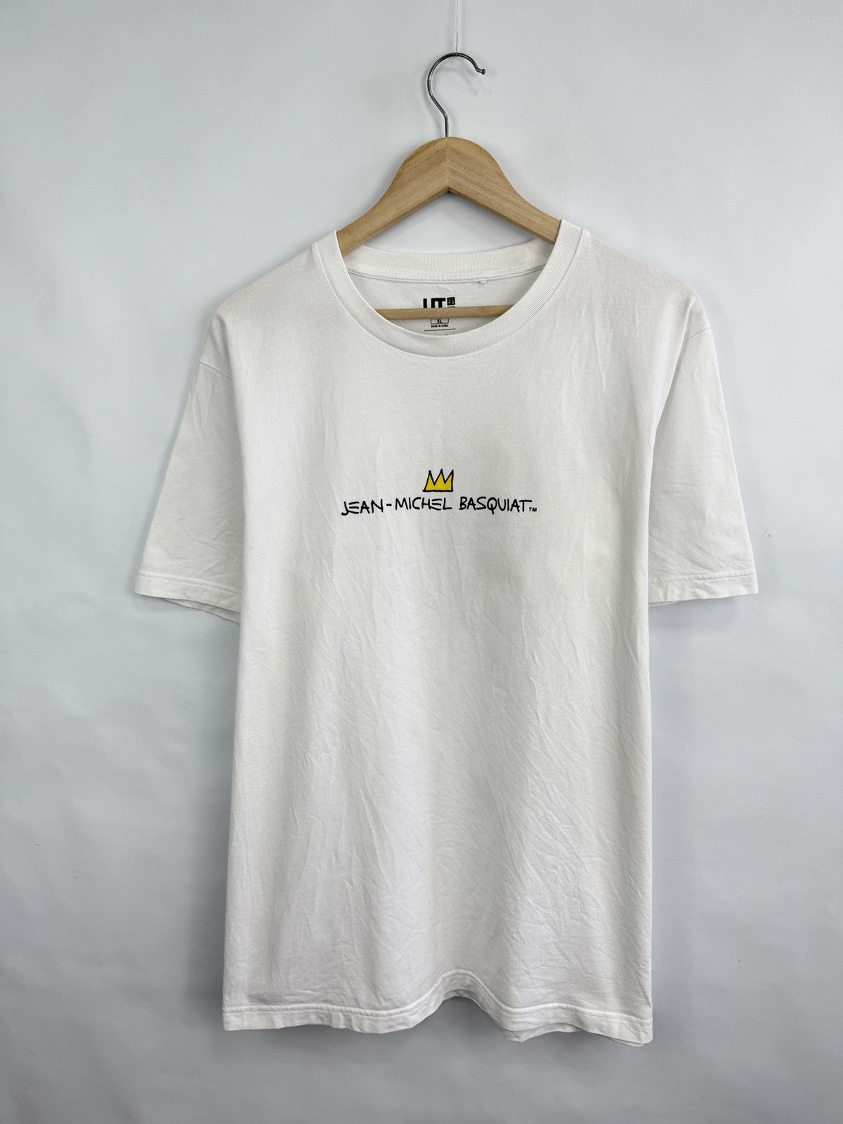 Uniqlo Y2K Uniqlo Jean Michel Basquiat Avant Garde Art T-Shirt Rare Size US XL / EU 56 / 4 - 6 Thumbnail