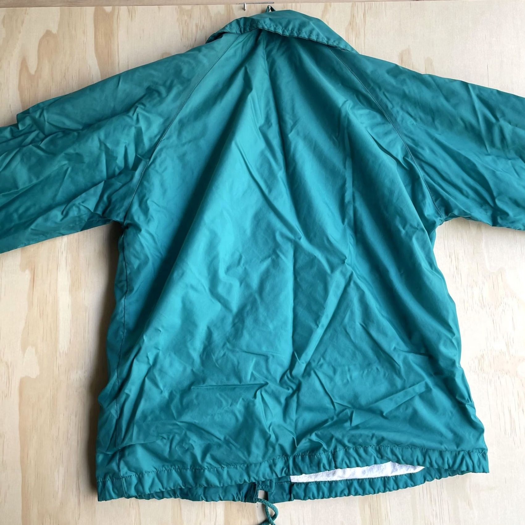 Coach VINTAGE Separate Issue Mens Small Green Nylon Snap Front Lined Windbreaker Jacket Size US S / EU 44-46 / 1 - 4 Thumbnail