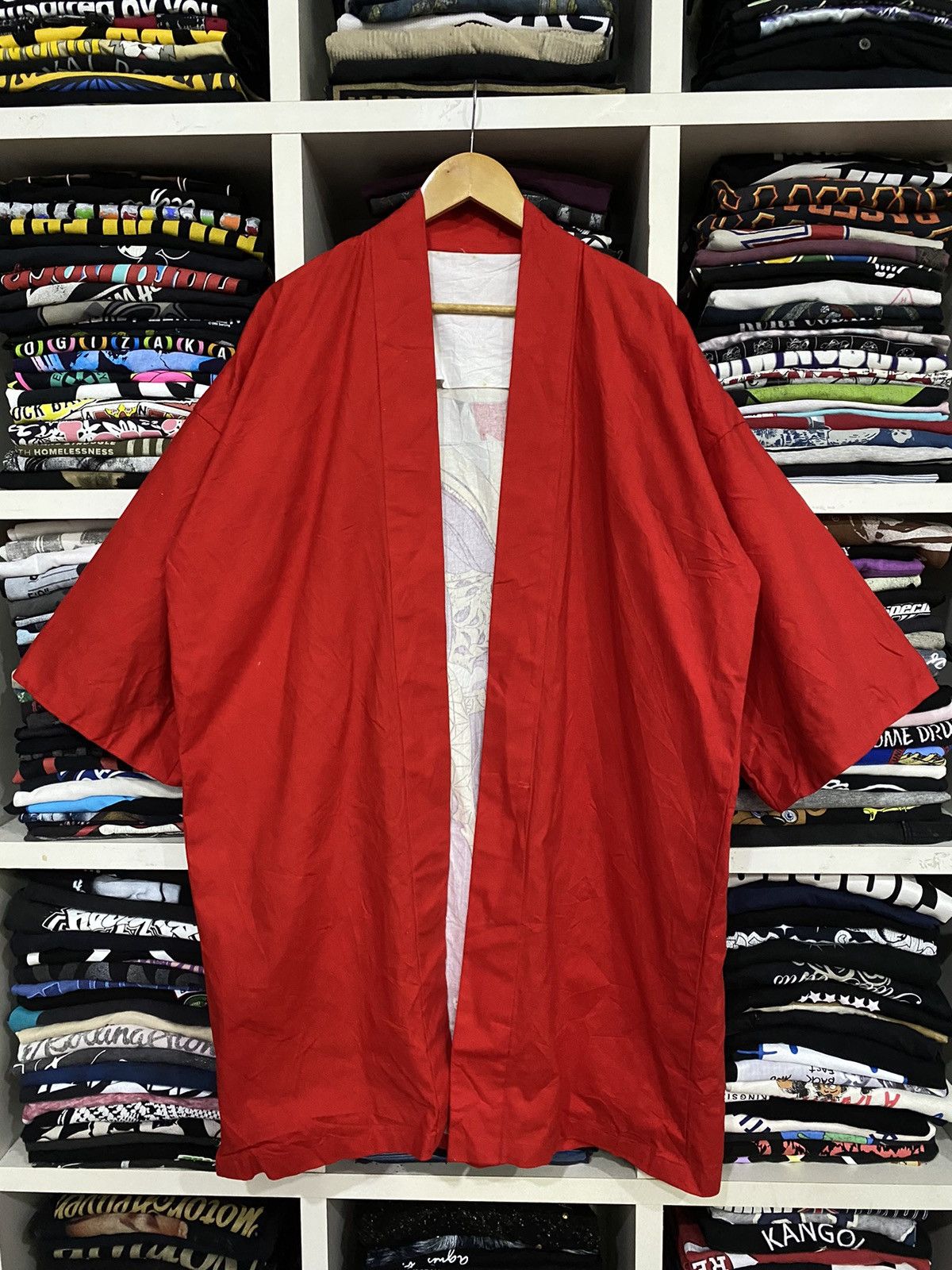 Vintage Vintage Japanesse Kimono Jacket Size US XXL / EU 58 / 5 - 3 Thumbnail