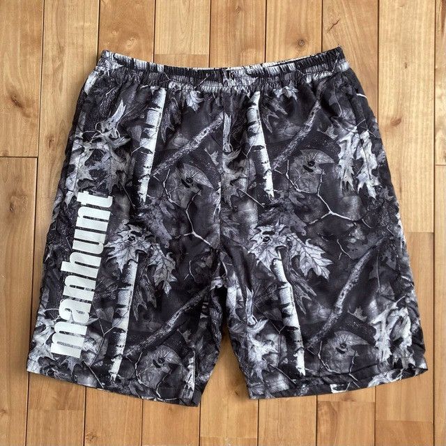 Bape BAPE Forest camo track shorts a bathing ape ★size L Size US 34 / EU 50 - 1 Thumbnail