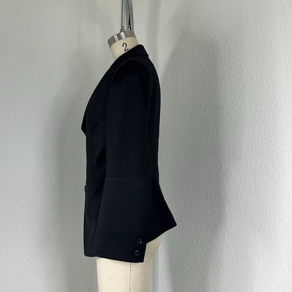 Japanese Brand Shiro Sakai Wool Asymetric Placket Tailored Mixed Media Japa Size M / US 6-8 / IT 42-44 - 6 Thumbnail