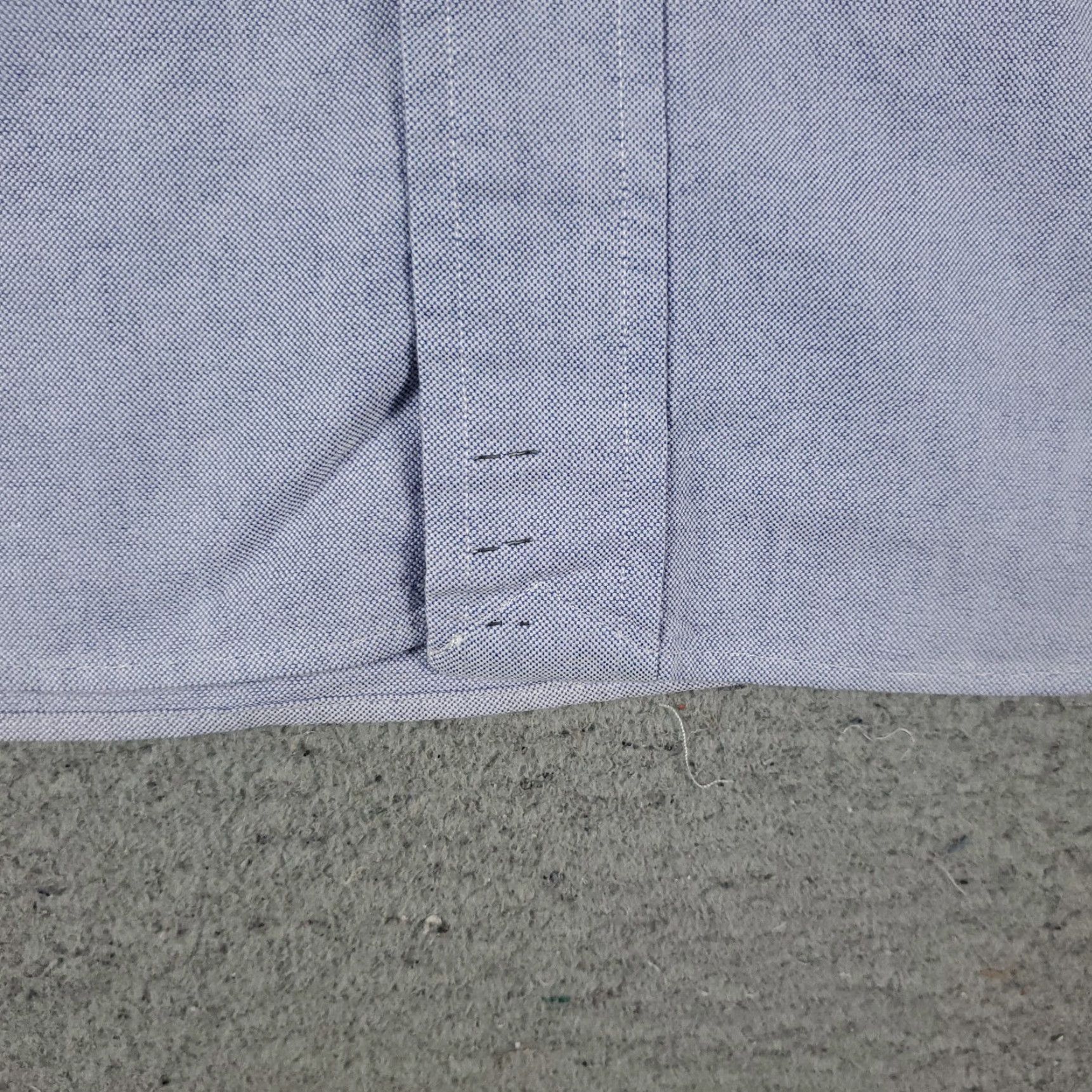 Ralph Lauren Ralph Lauren Dress Shirt Mens Size 17 Blue Long Sleeve Button-Down Regular Fit Size 46R - 5 Thumbnail